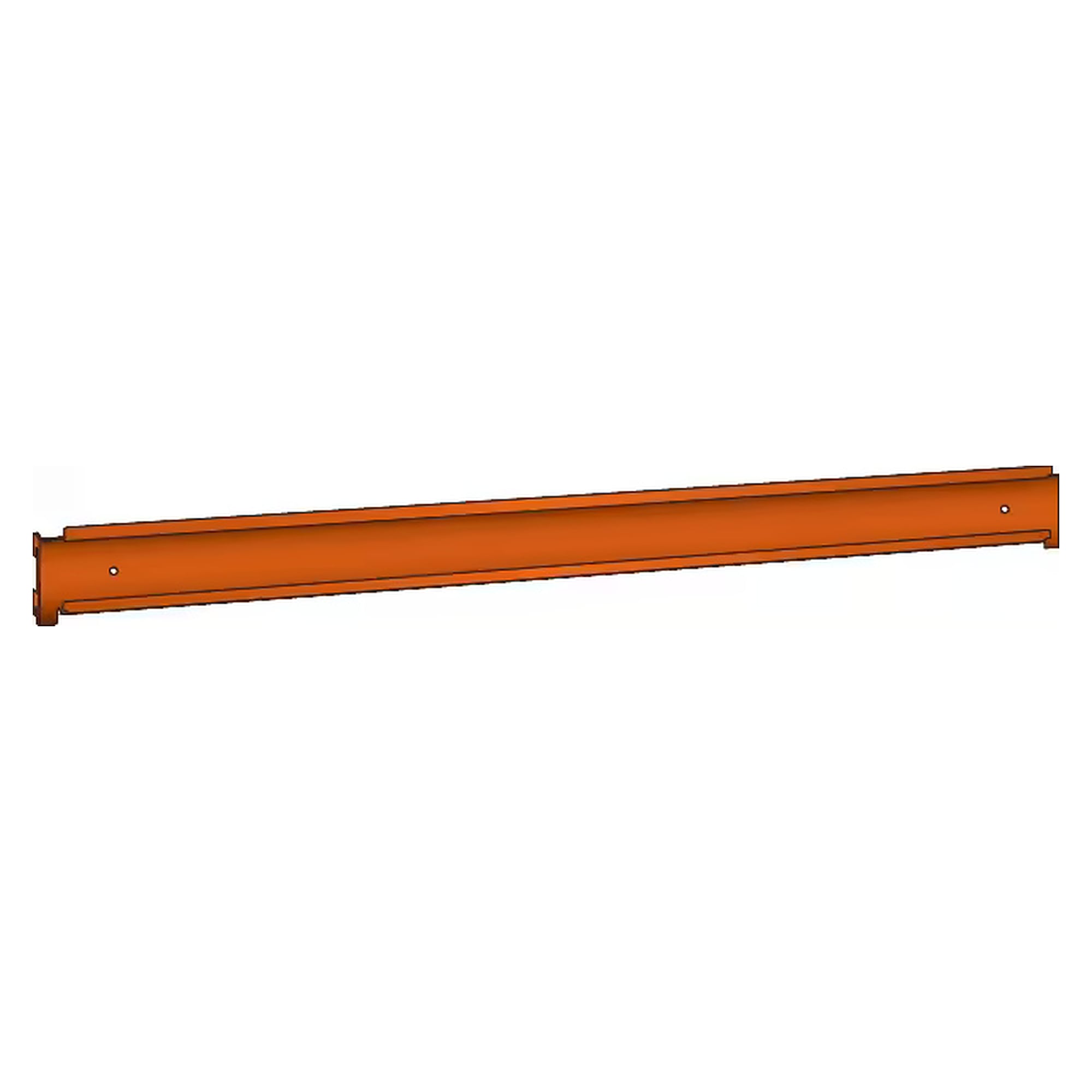 ESD-Behälterleiste 1000 mm, Nutzbreite 995 mm, für Lagersichtbehälter Größe 2/3/4, 15 kg - Lista 93.785, Orange NCS S 1080-Y40R