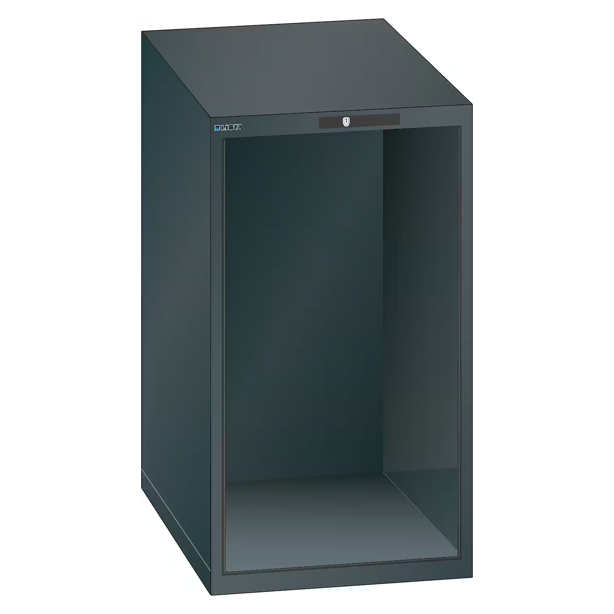 Corps d'armoire ESD 27x27E, 564x572x1000 mm, hauteur utile 900 mm, KEY Lock sans cylindre - Lista 93.301, Gris anthracite RAL 7016