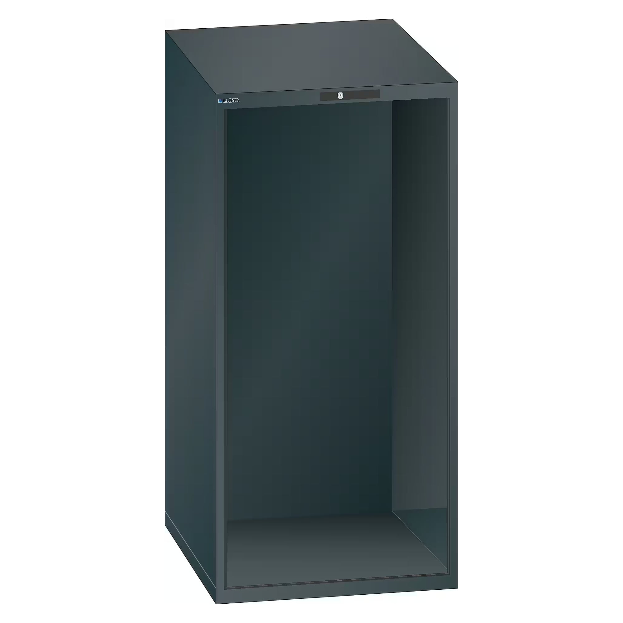 Corps d'armoire ESD 36x27E, 717x572x1450 mm, hauteur utile 1350 mm, sans tiroirs, CODE Lock - Lista 95.383, Gris anthracite RAL 7016