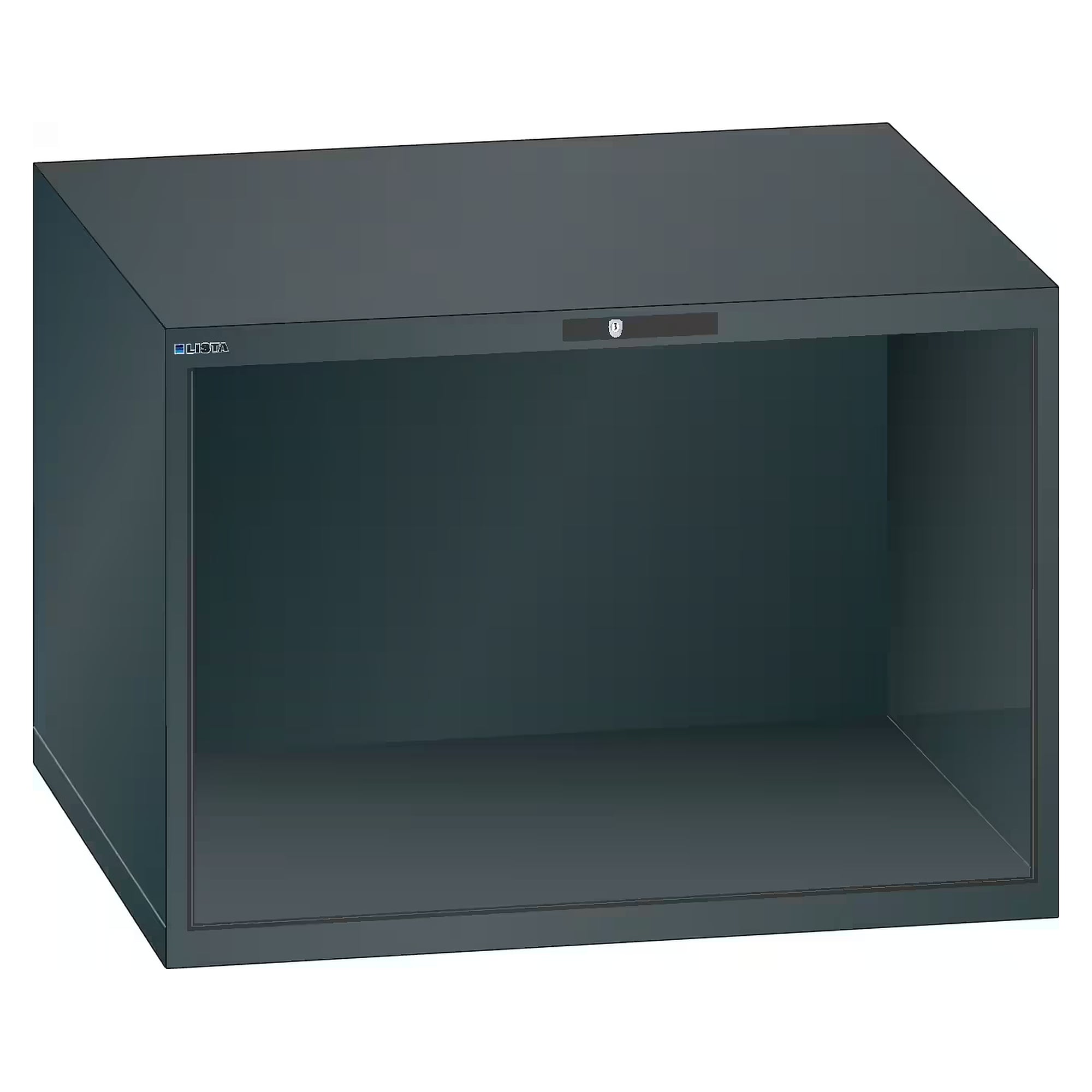 Corps d'armoire ESD 54x27E, 1023x572x700 mm, hauteur intérieure 600 mm, KEY Lock sans cylindre - Lista 93.163, Gris anthracite RAL 7016