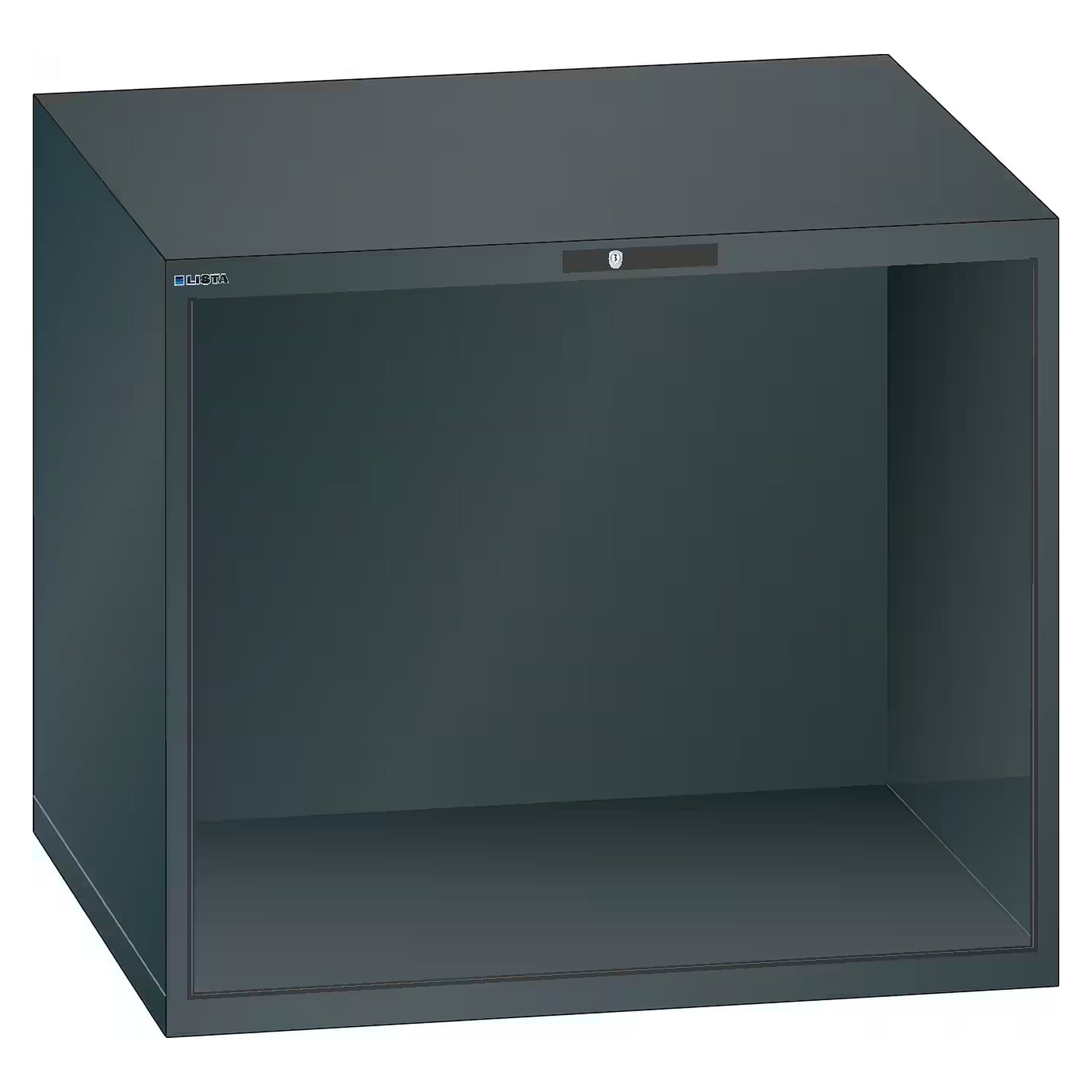 Corps d'armoire ESD 54x27E, 1023x572x850 mm, hauteur intérieure 750 mm, KEY Lock sans cylindre - Lista 93.164, Gris anthracite RAL 7016
