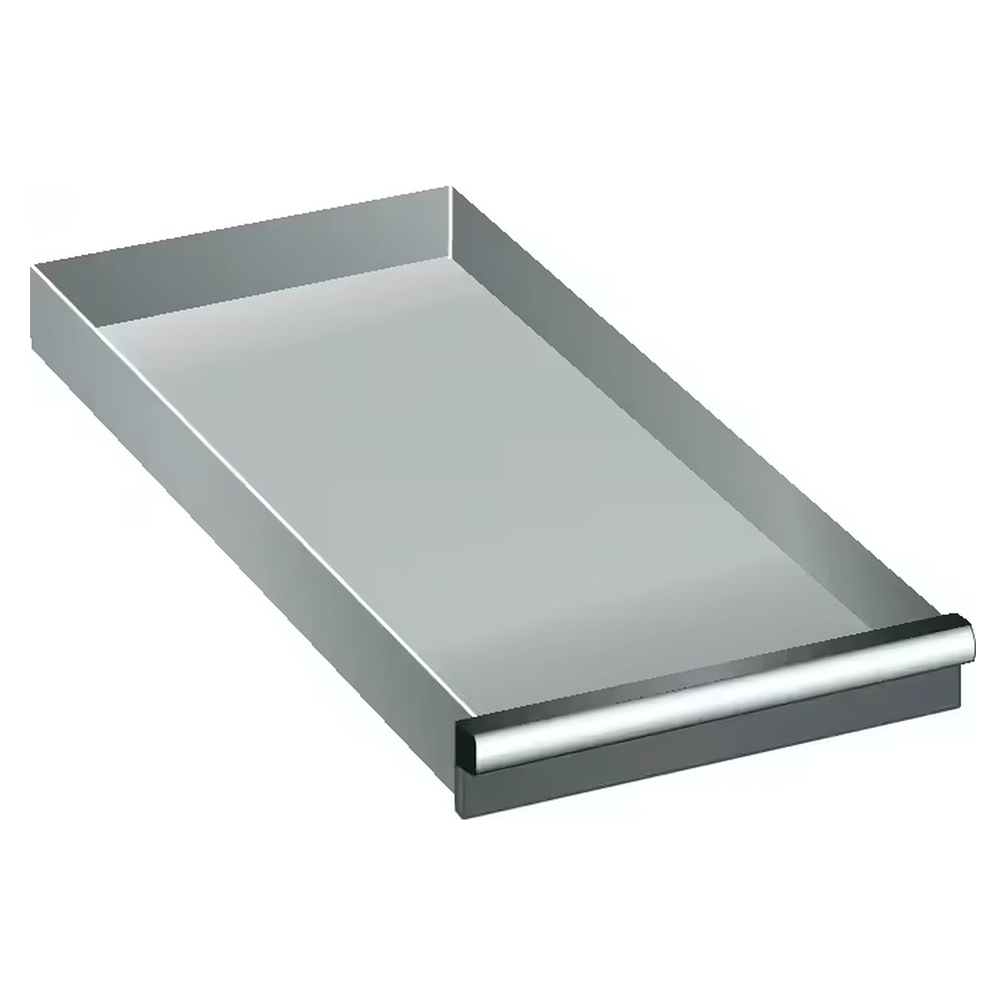 ESD-Schublade 18x36E, 306x612 mm, Fronthöhe 50 mm, Tragkraft 75 kg, Standard-Sicherung - Lista 95.666, Anthrazitgrau RAL 7016