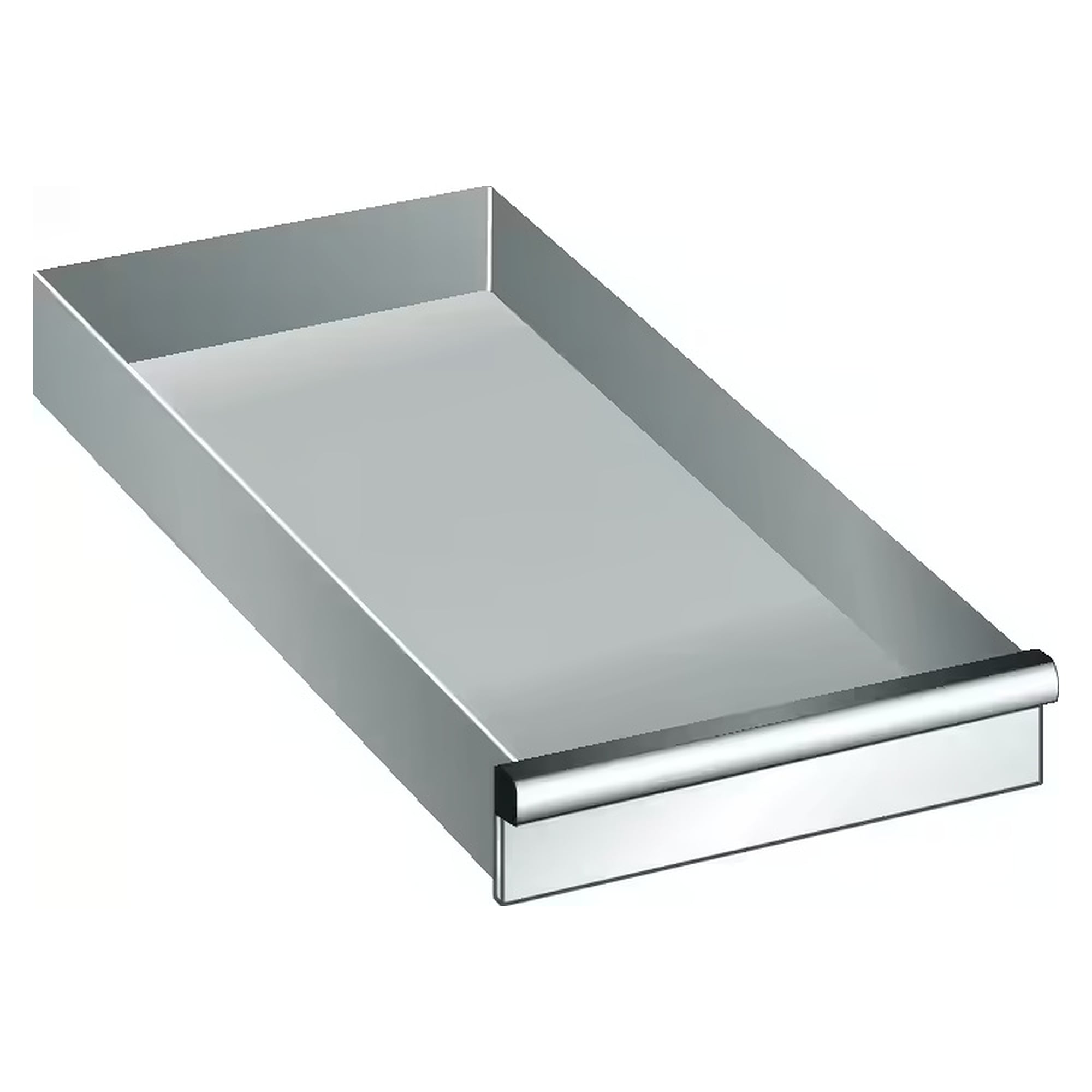 ESD-Schublade 18x36E, 306x612 mm, Fronthöhe 75 mm, Tragkraft 75 kg, Standard-Sicherung - Lista 95.668