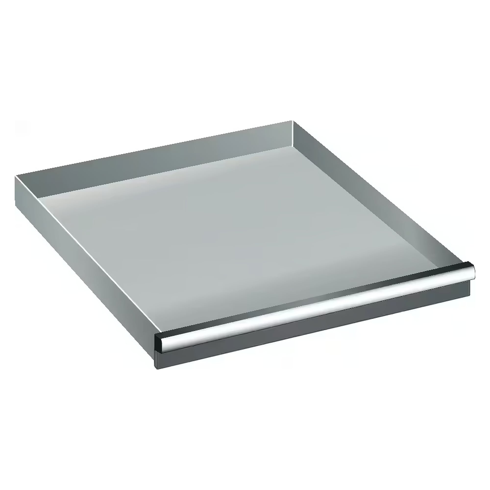 ESD drawer 36x36E, usable area 612x612 mm, front height 50 mm, 75 kg, standard with single-drawer interlock - Lista 95.709, Anthracite grey RAL 7016