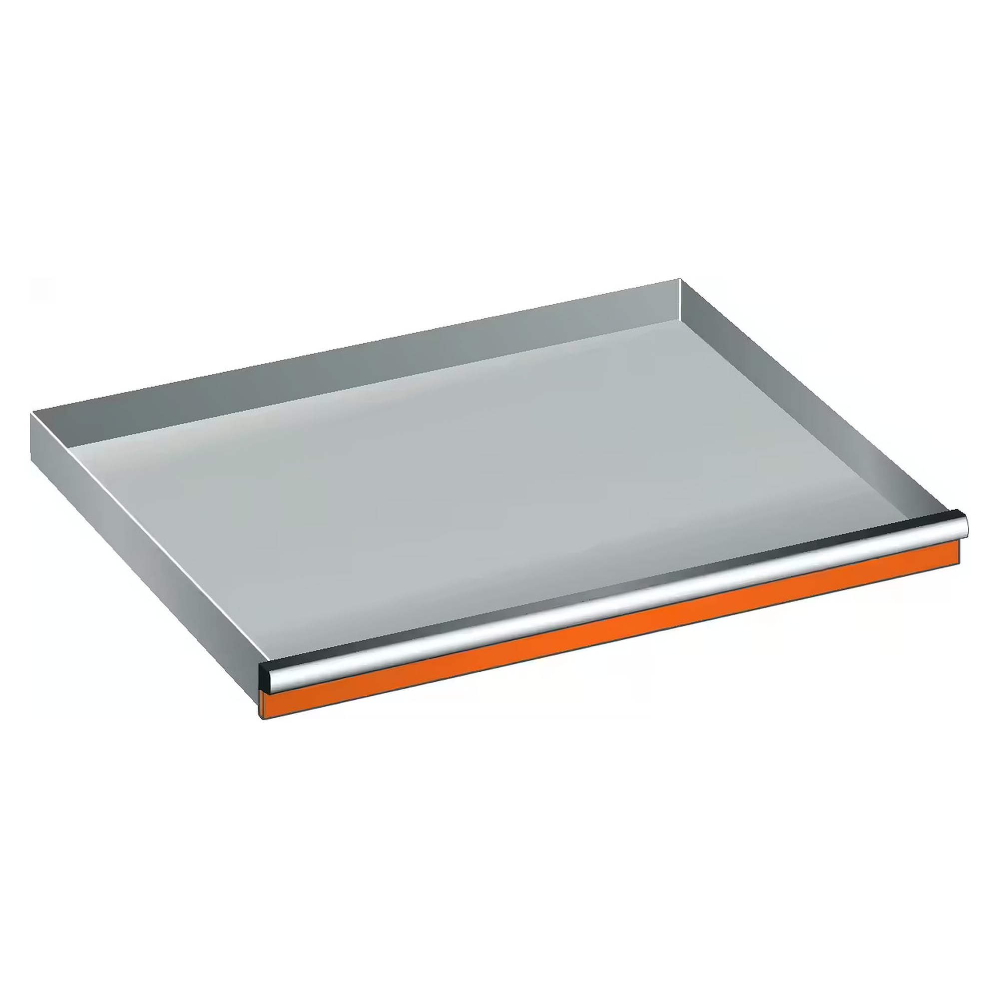 ESD drawer 54x36E, usable 918x612 mm, front height 50 mm, 75 kg, standard catch - Lista 95.766, Orange NCS S 1080-Y40R