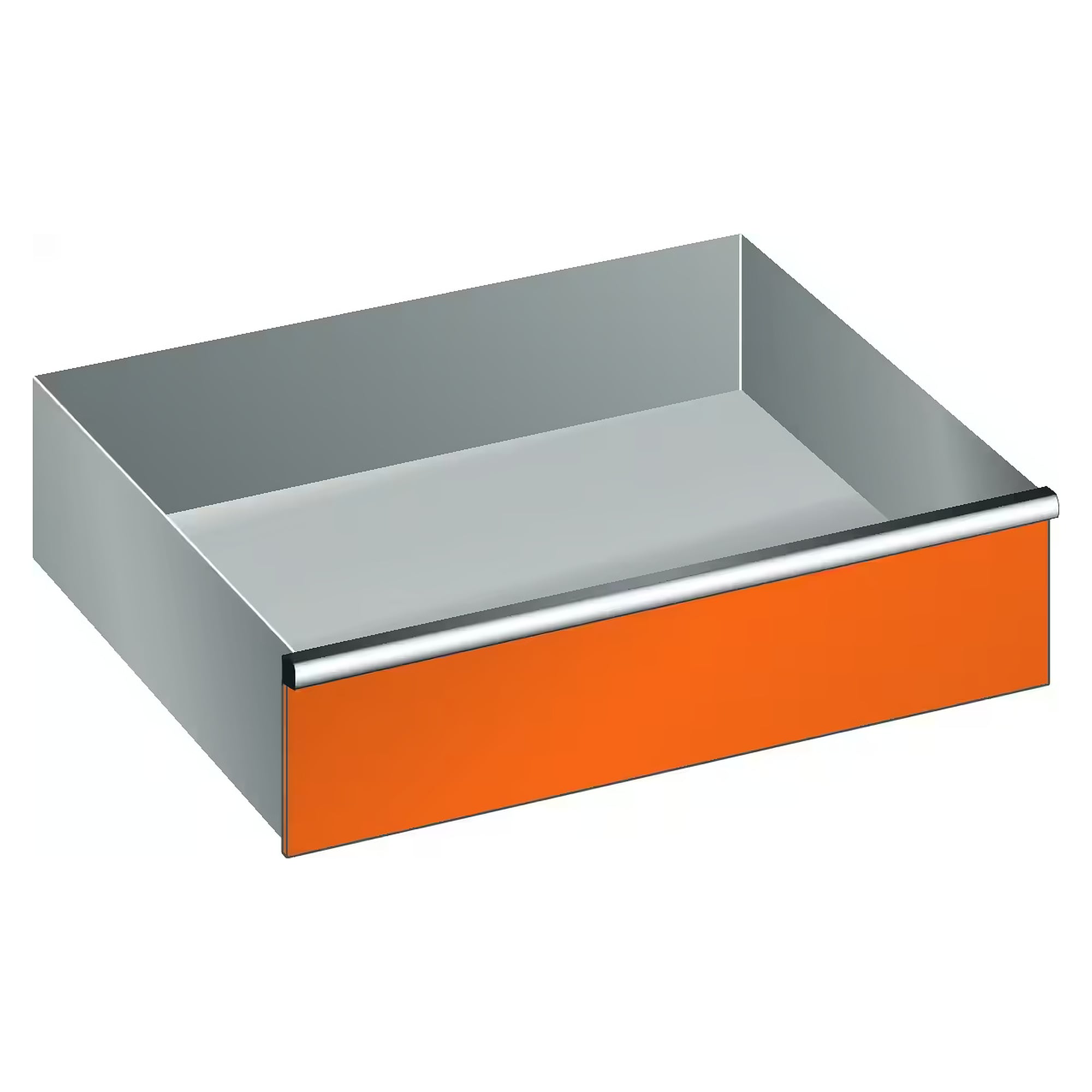 ESD-Schublade 54x36E, Nutzmaß 918x612 mm, Fronthöhe 200 mm, 75 kg, Standardsicherung - Lista 95.784, Orange NCS S 1080-Y40R