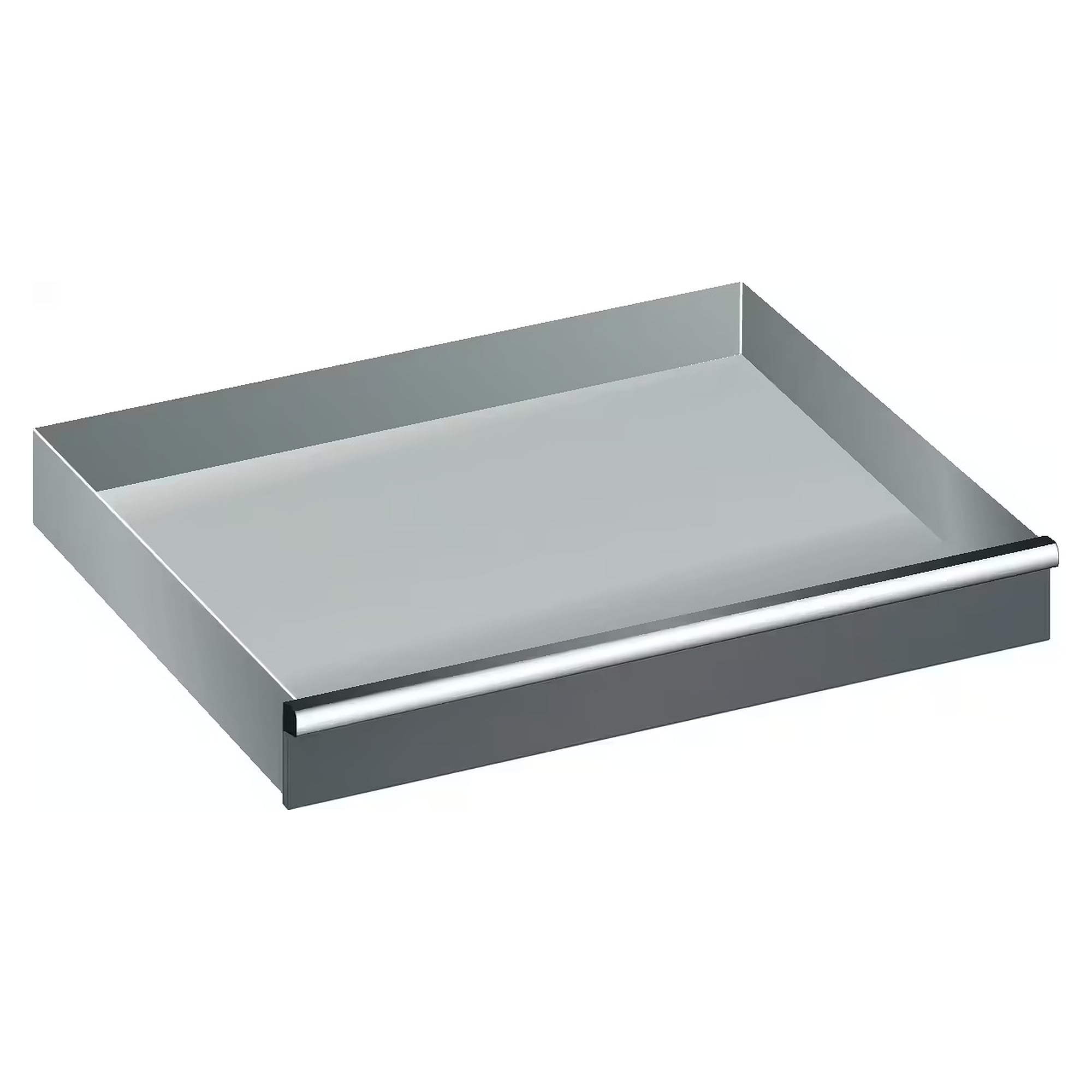 ESD drawer 54x36E, usable 918x612 mm, front height 100 mm, 75 kg, standard catch - Lista 95.772, Anthracite grey RAL 7016
