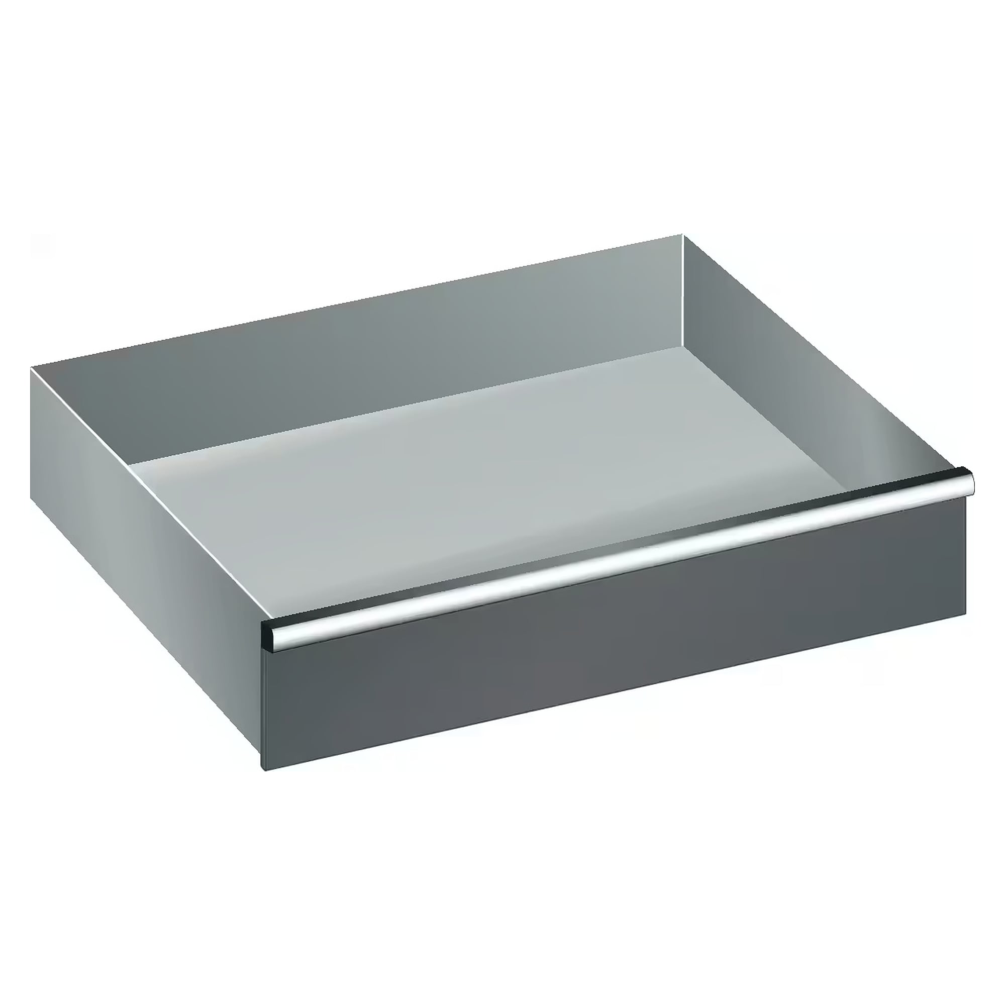 ESD drawer 54x36E, usable 918x612 mm, front height 150 mm, 75 kg, standard catch - Lista 95.780, Anthracite grey RAL 7016