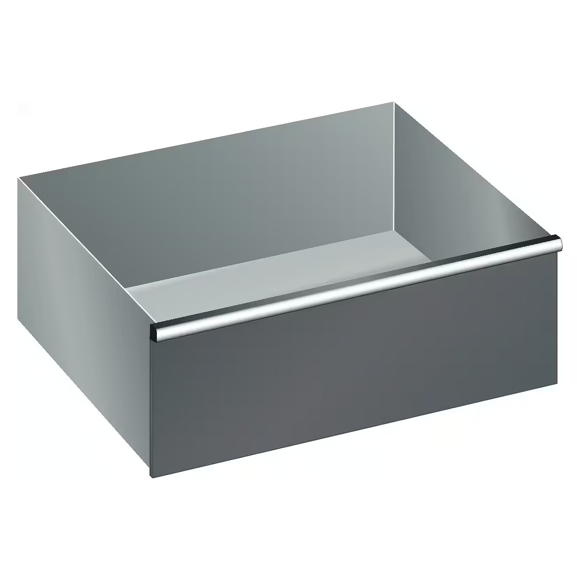 Tiroir ESD 54x36E, utile 918x612 mm, hauteur de façade 300 mm, 200 kg, sécurité individuelle à droite - Lista 95.796, Gris anthracite RAL 7016
