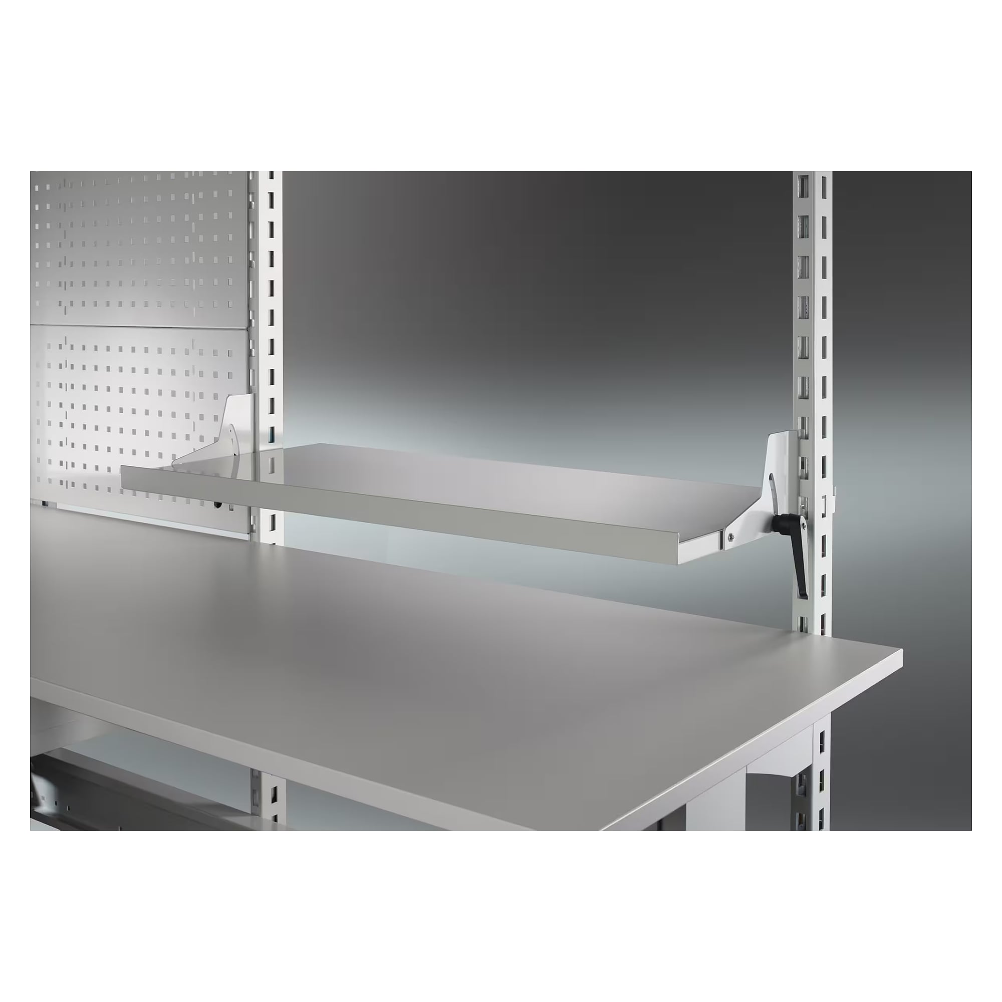 ESD-Schwenkboden glatt, 1500x624 mm, Nutzbreite 1464 mm, 50 kg, bis 30 Grad neigbar - Lista 93.567