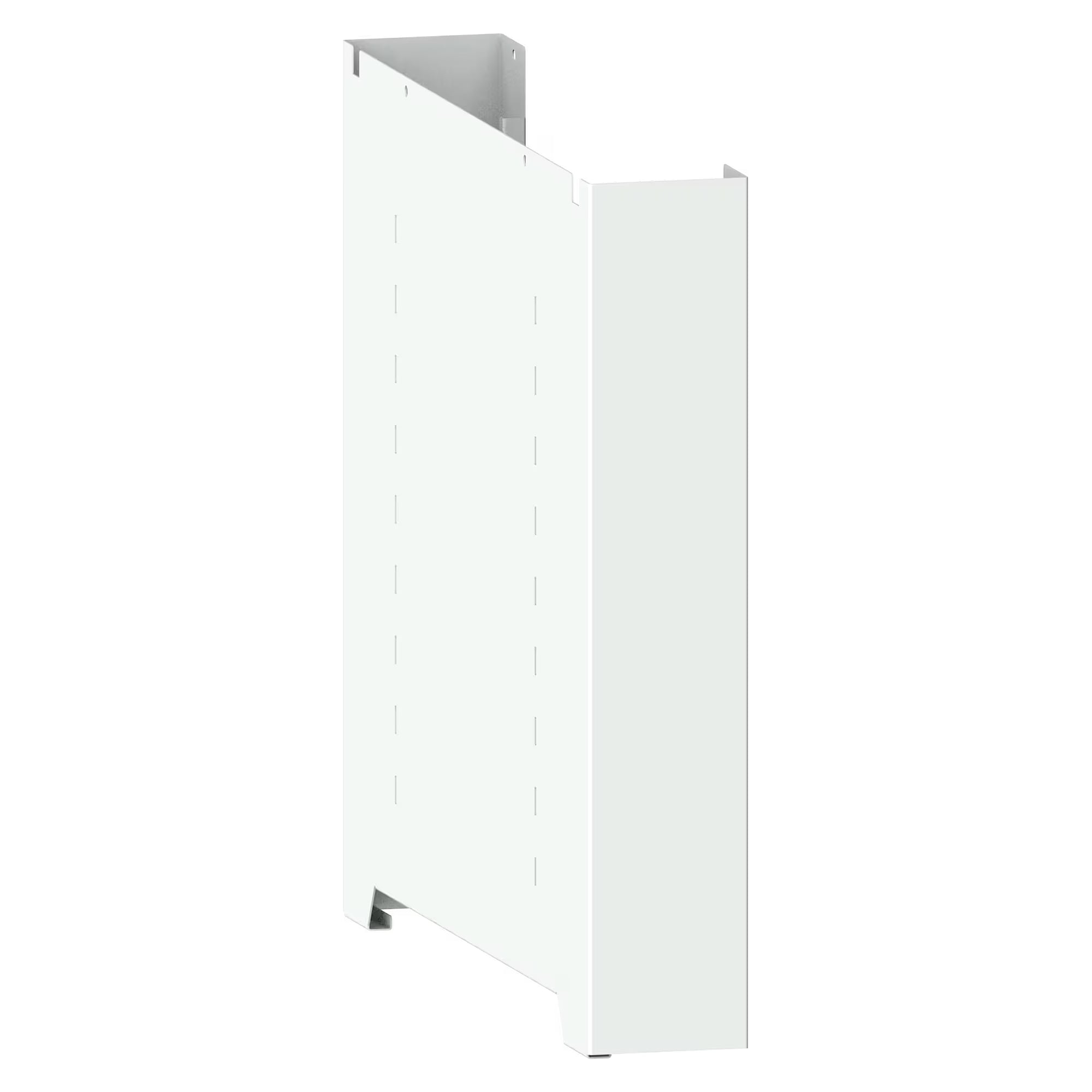 ESD-Seitenblende Quattro geschlitzt, 117x672x625 mm, für Modultiefe 675 mm - Lista 93.909