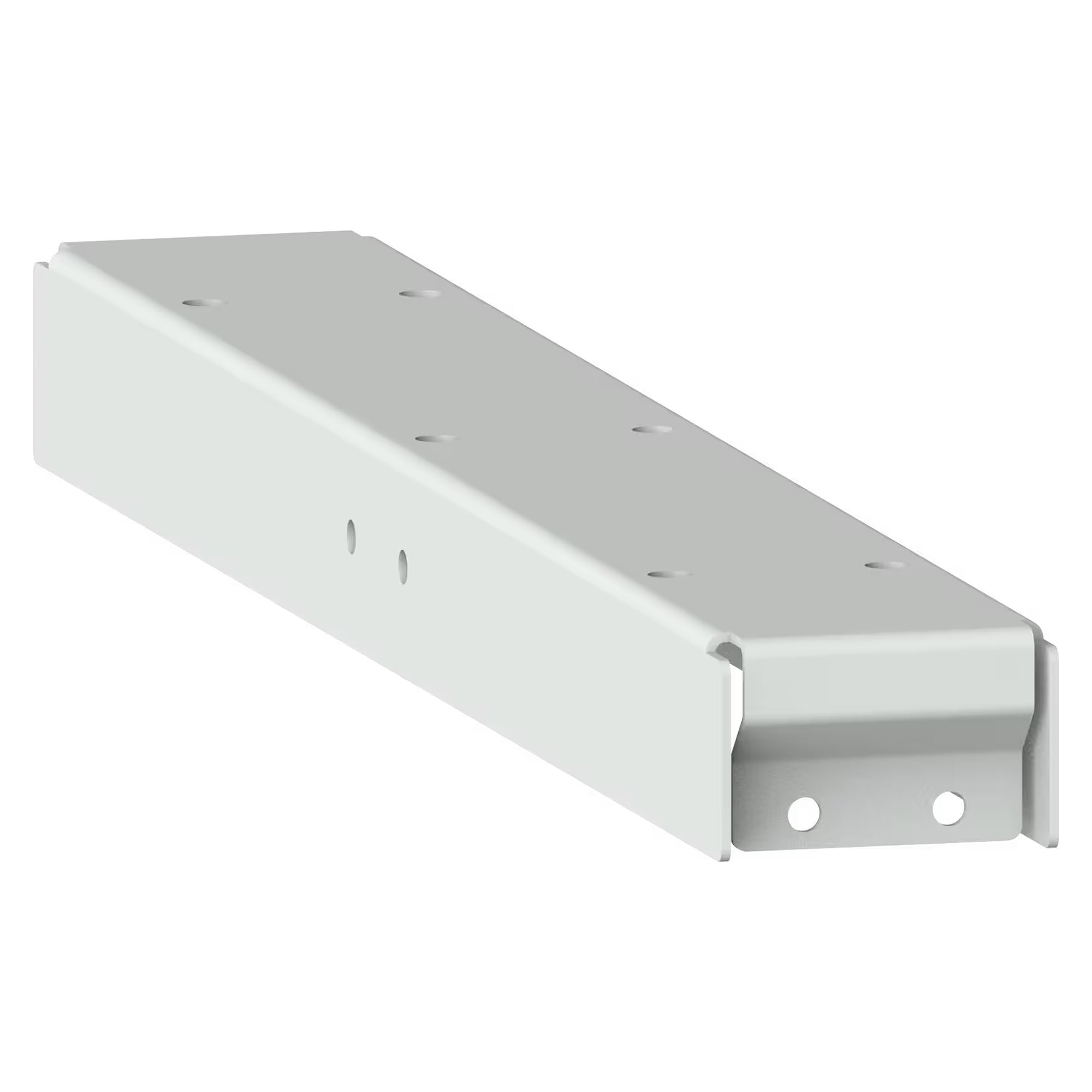 ESD-Fußstrebe Quattro für Modultiefe 925 mm, 70x783x44 mm, für Ablageboden und Eingriffschutz - Lista 93.838, Lichtgrau RAL 7035