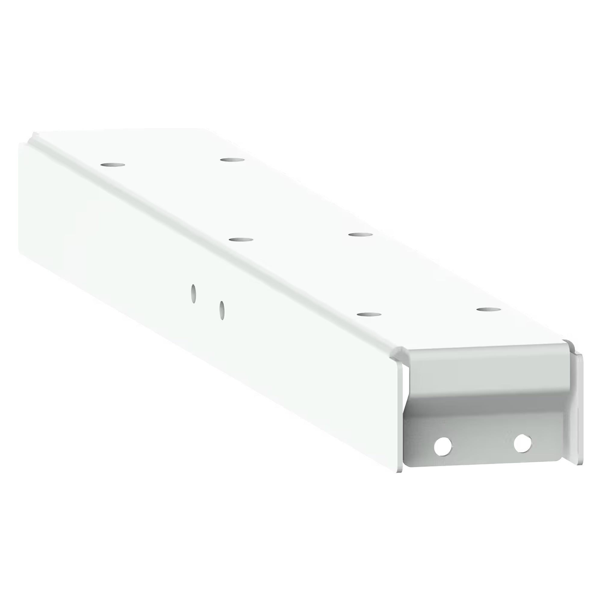 ESD leg brace Quattro for module depth 725 mm, 70x583x44 mm, for storage shelf and finger guard - Lista 93.837, Pale grey NCS S 2403-Y
