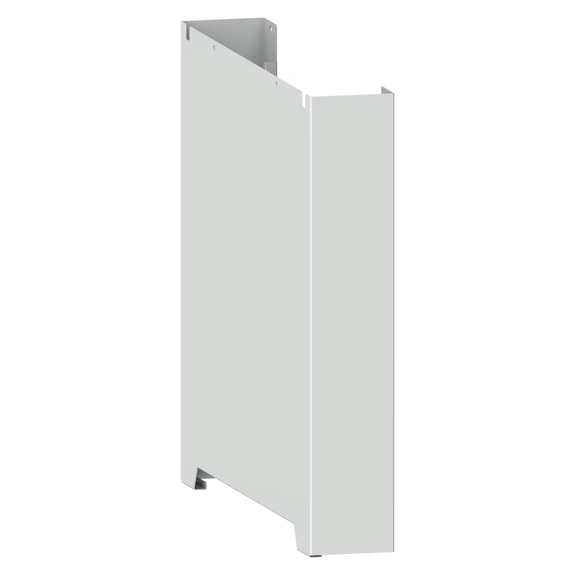 ESD-Seitenblende Quattro glatt, 117x722x625 mm, für Modultiefe 725 mm - Lista 93.967, Hellgrau NCS S 2403-Y