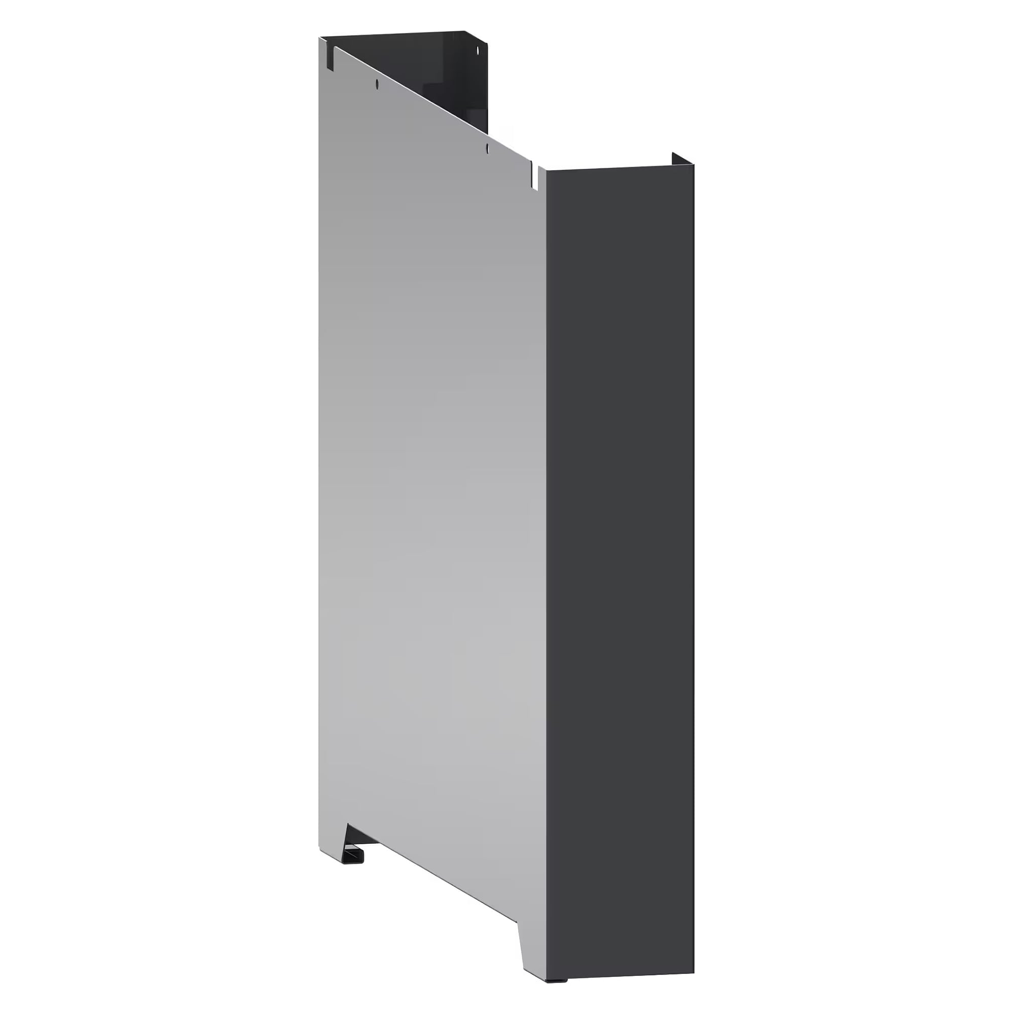 ESD-Seitenblende Quattro glatt, 117x922x625 mm, für Modultiefe 925 mm - Lista 93.968, Anthrazitgrau RAL 7016