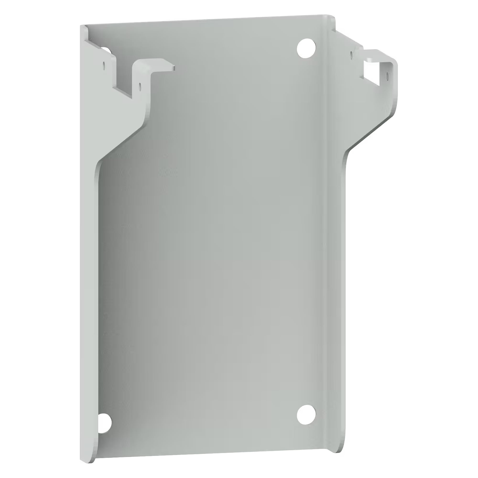 ESD guide rail adapter Quattro/Duo/Solo, 168x170x283 mm, for universal superstructures - Lista 93.907, Pale grey NCS S 2403-Y