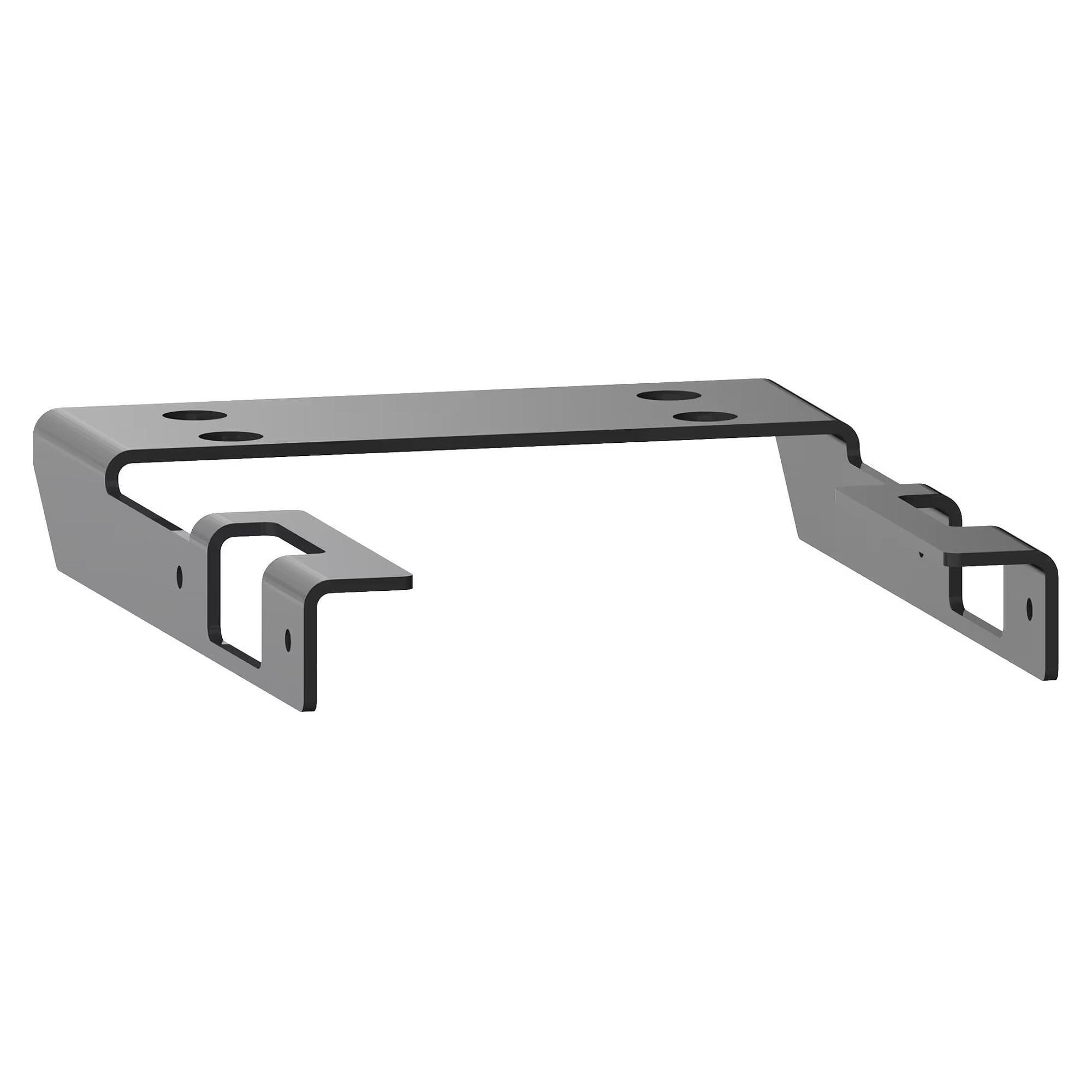 ESD-Gegenhalter für Tragsäule links/rechts, 168x225x25 mm, für Arbeitsplatzfuß Quattro/Duo/Solo - Lista 89.493, Anthrazitgrau RAL 7016