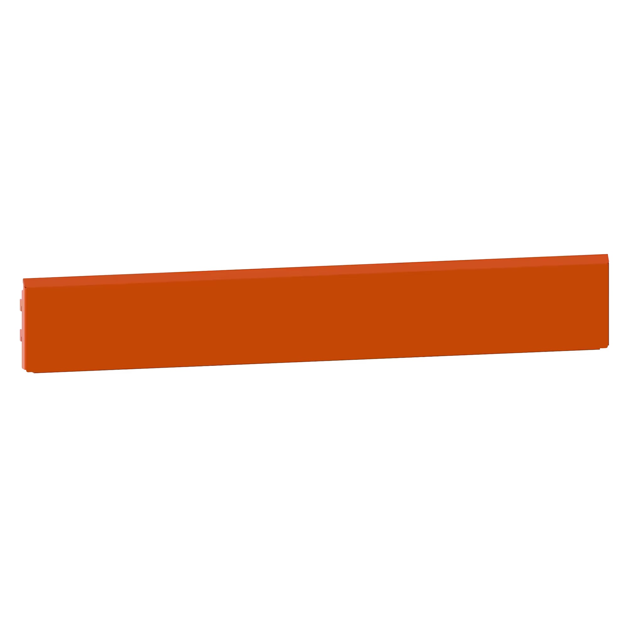 ESD-Energiekanal Blende/Rückwand glatt 1000x150 mm (BxH), 990 mm breit, zum Einhängen - Lista 93.952, Orange NCS S 1080-Y40R