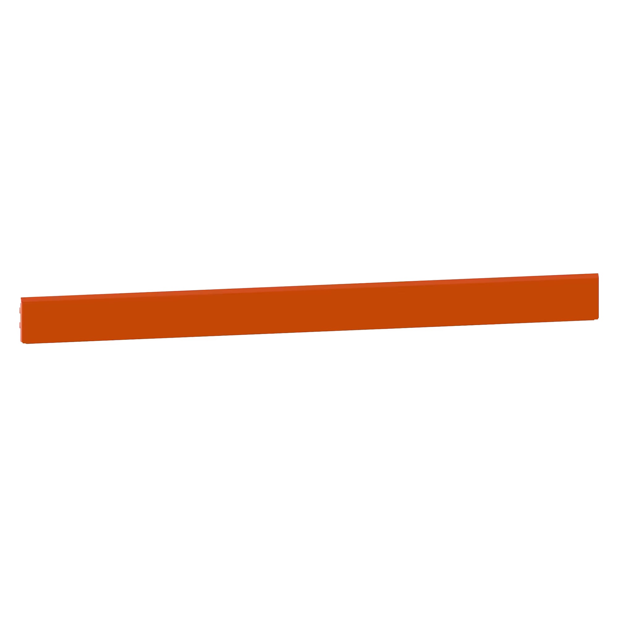 ESD energy channel cover/back panel plain 2000x150 mm (WxH), 1990 mm wide, for hooking in - Lista 93.955, Orange NCS S 1080-Y40R
