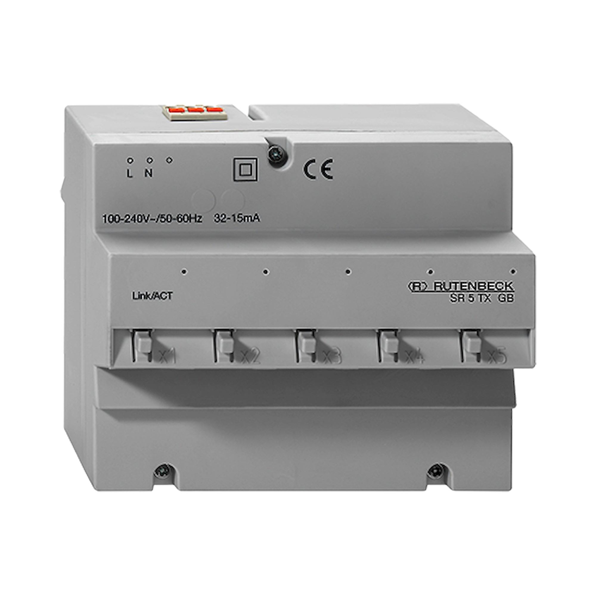 Glamox LMS E2D SWITCH 5-PORT RAIL
