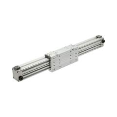 LZF 63/1400. Kolbenstangenloser Zylinder, Kolben 63 mm, Hub 1400 mm