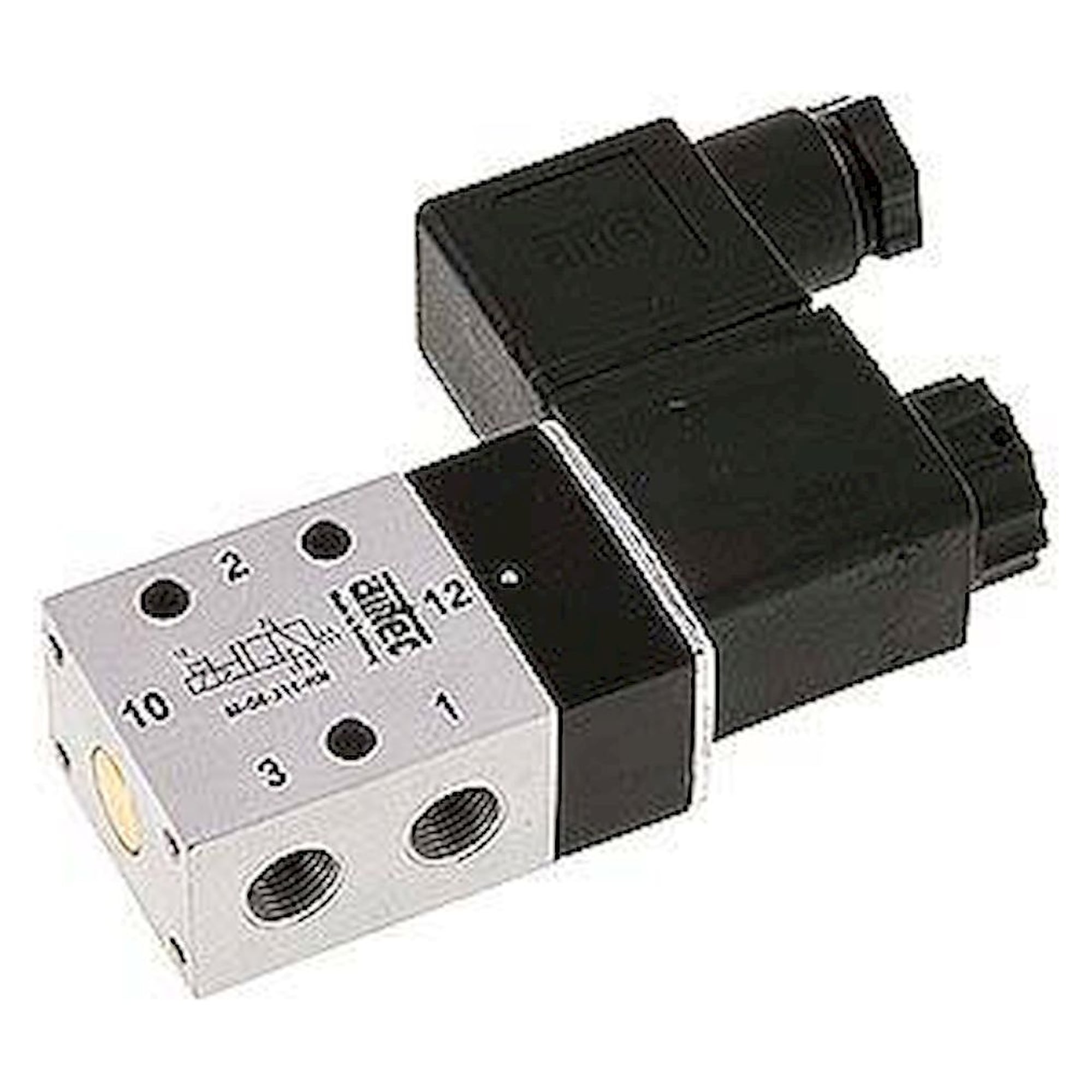 Airtec M 04311HN 12V=. 3/2-Wege Magnetventil, G 1/8", Federrückstellung (NC), 12 V DC, Standard
