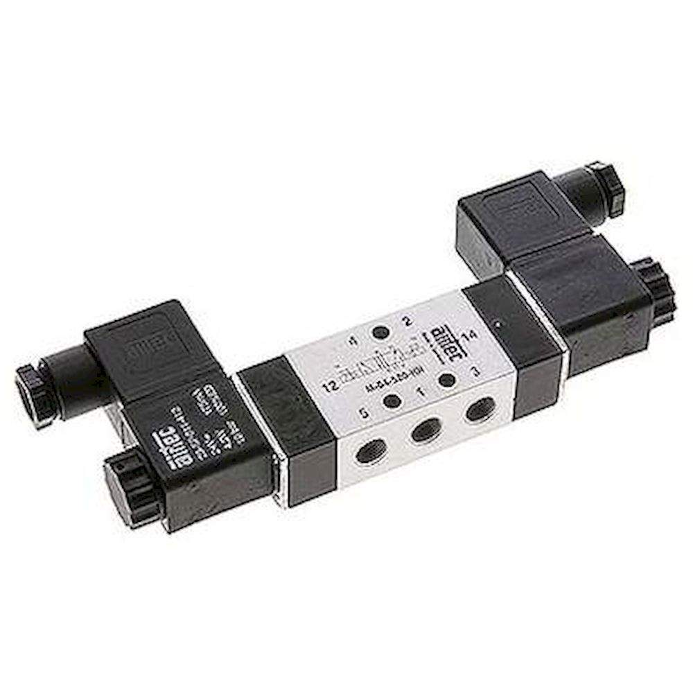 Airtec M 04520HN 12V=. 5/2-Wege Magnetimpulsventil, G 1/8", 12 V DC, Standard