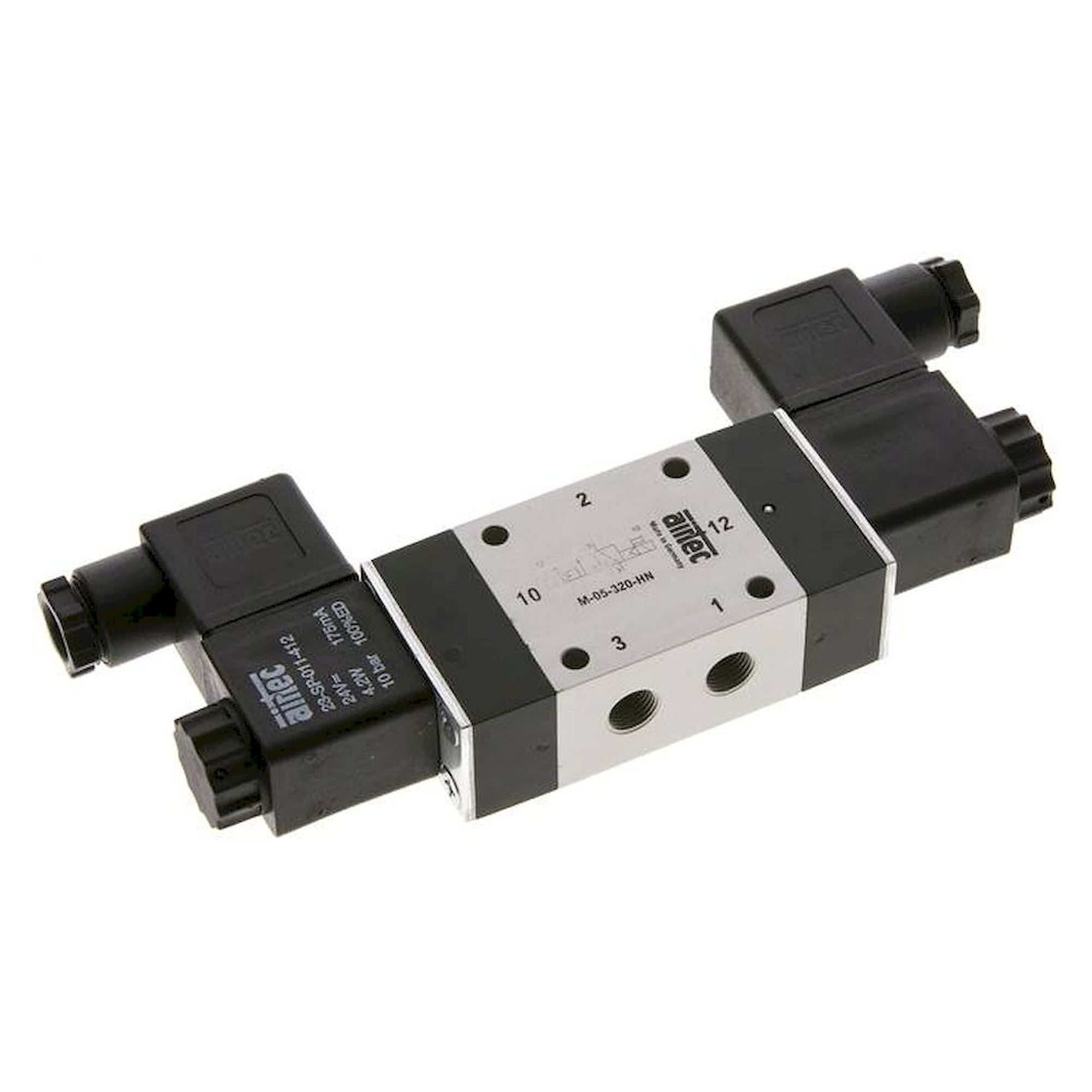 Airtec M 05320HN 12V=. 3/2-Wege Magnetimpulsventil, G 1/8", 12 V DC
