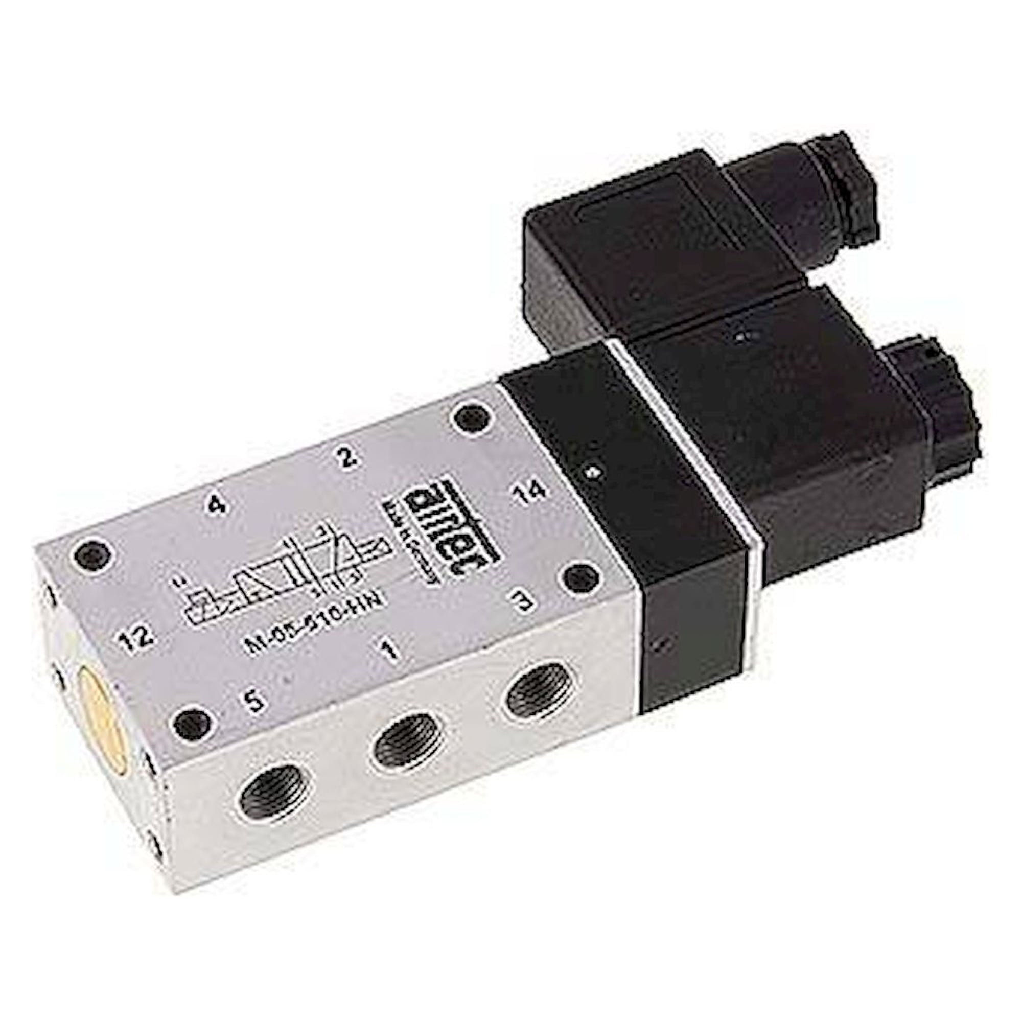 Airtec M 05510HN 24VAC. 5/2-Wege Magnetventil, G 1/8", Luftfeder, 24 V AC, Standard