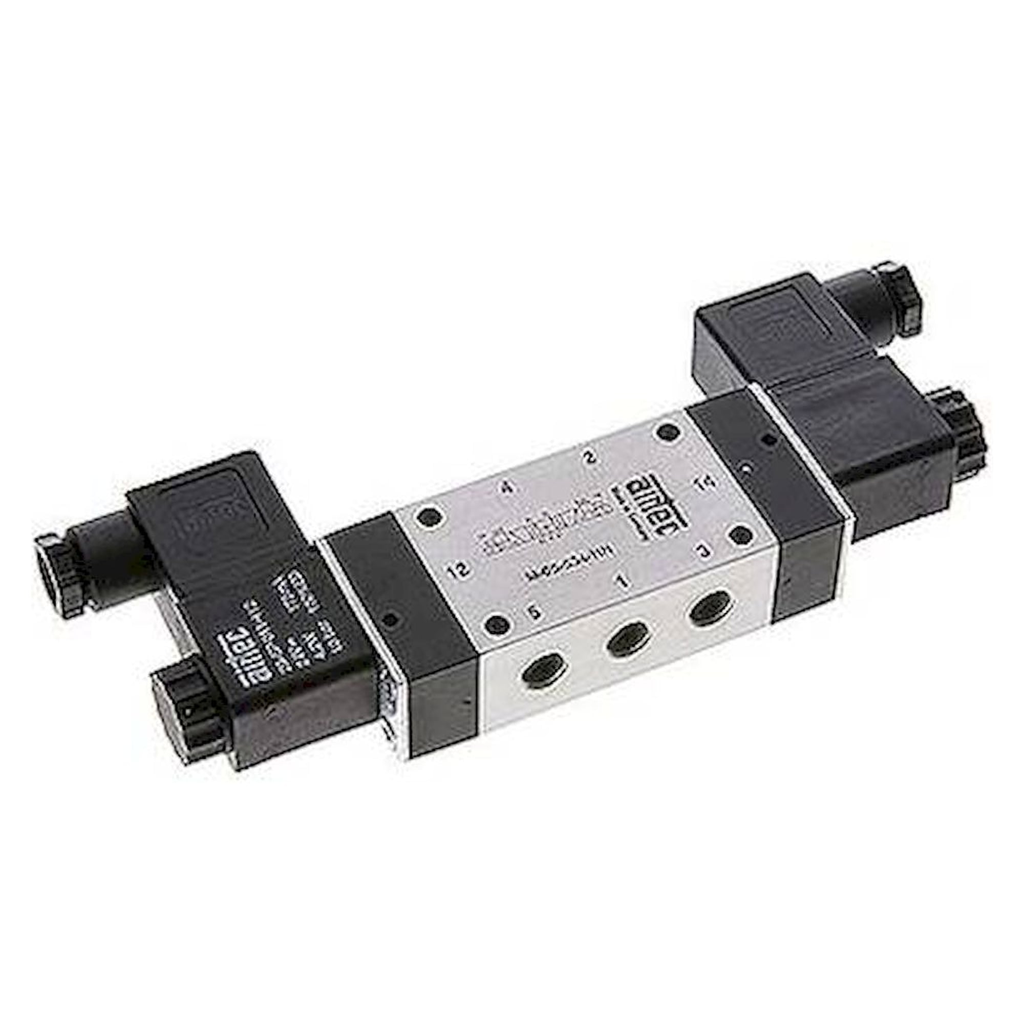 Airtec M 05534HN 115V. 5/3-Wege Magnetventil, G 1/8", Mittelstellung belüftet, 115 V AC