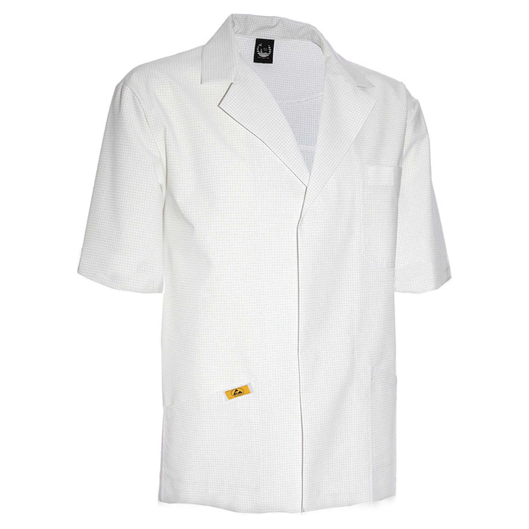 ESD Herrenjacke Kurzarm, weiss