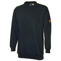 ESD Sweat-Shirt schwarz 300 gr/m2