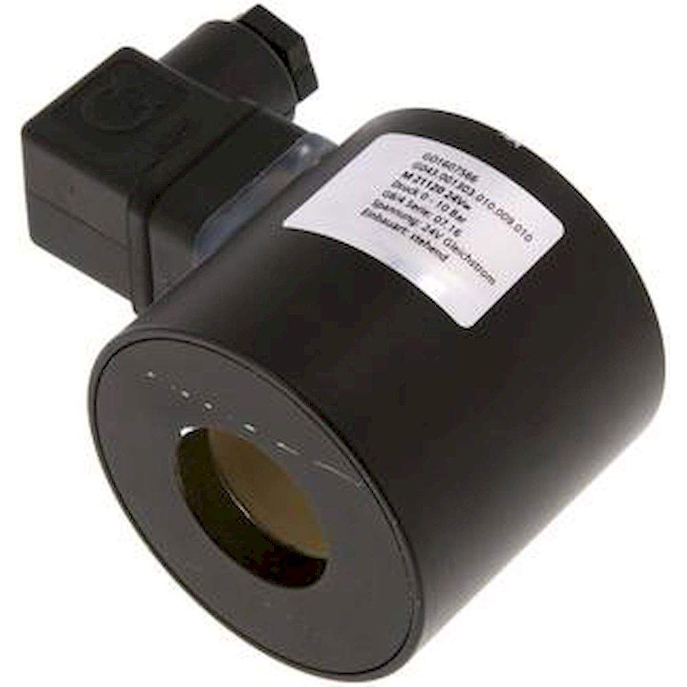 MAG F 24V=. Magnetspule 24 V DC, Bauform F, Steckergröße 3