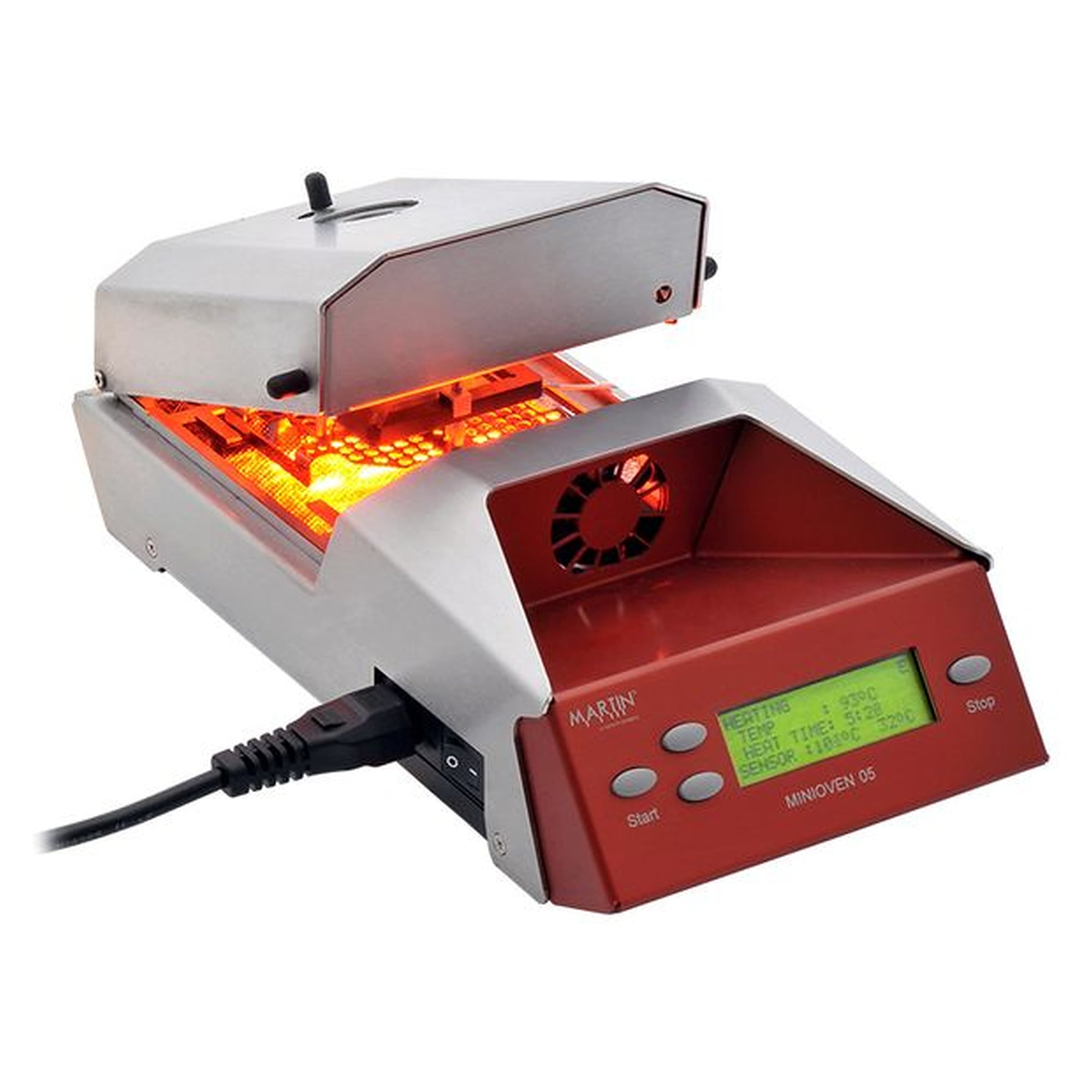 Compact Hybrid Reflow Oven 50-250 °C for Reballing and QFN Prebumping - Martin MINIOVEN 05