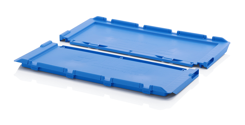 MB DE 86. Hinged lids for reusable containers, 80x60 cm