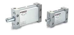 SMC MUB50-50DZ. M(D)U Plate Cylinder, Double Acting, Single Rod w/Auto Switch Mounting Groove