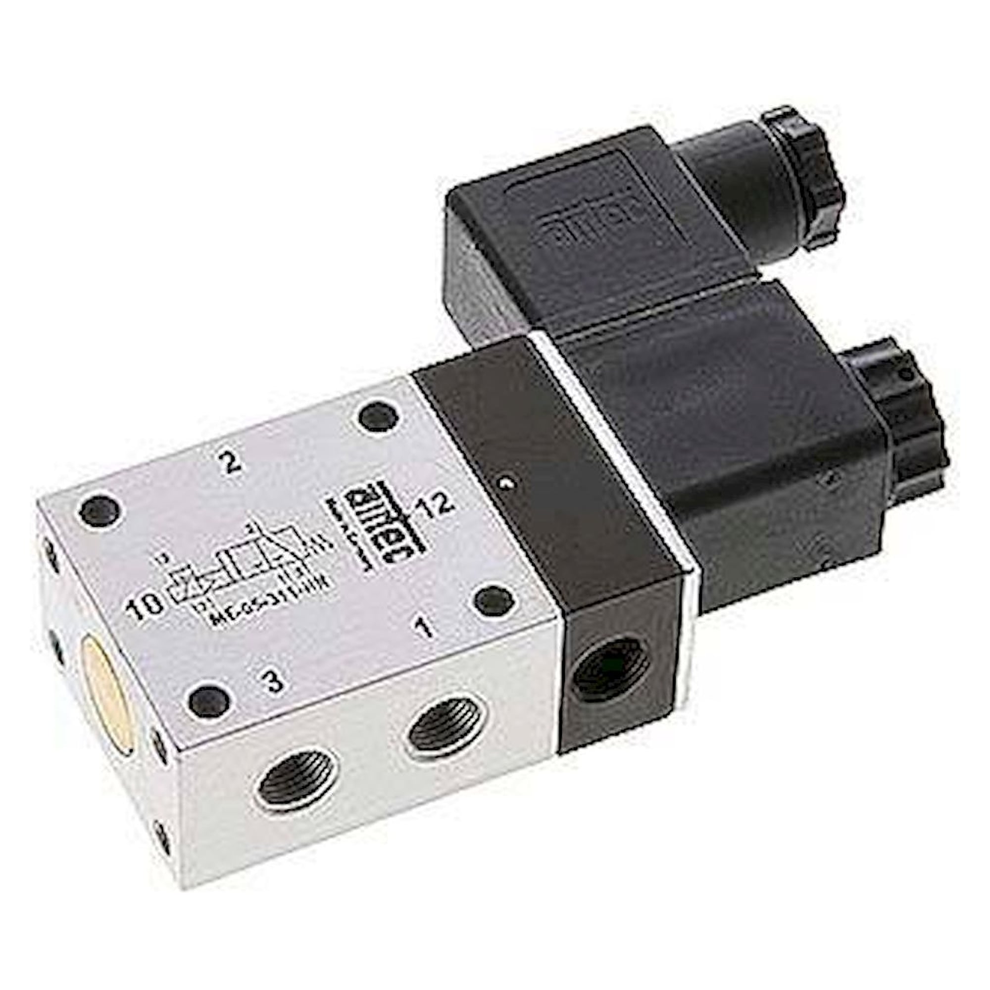 Airtec ME 05311HN 230V. 3/2-Wege Magnetventil mit Fremdluftanschluss, G 1/8"