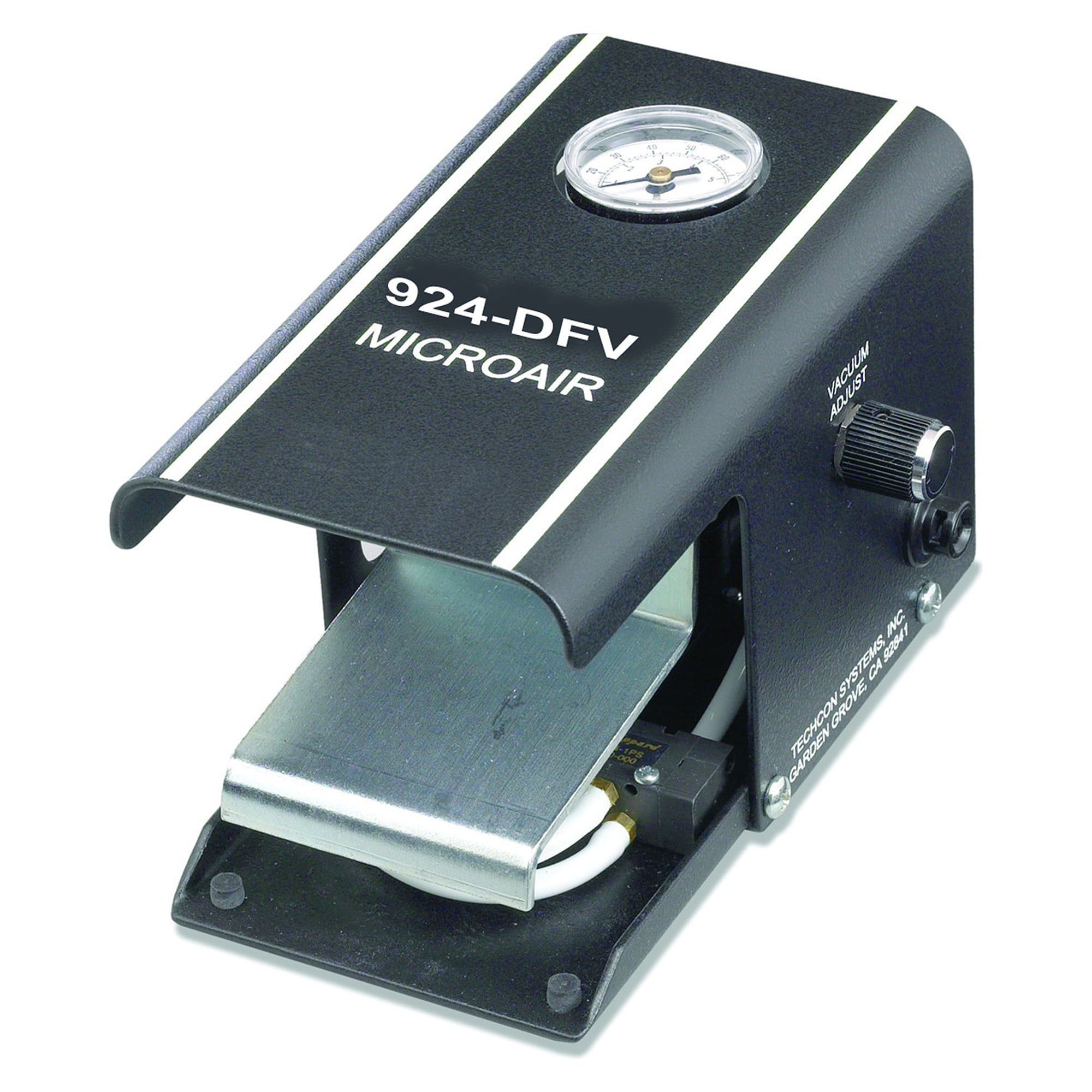 Foot valve dispenser without electrical supply, regulator and gauge, 0-6.9 bar - Metcal 924DFV