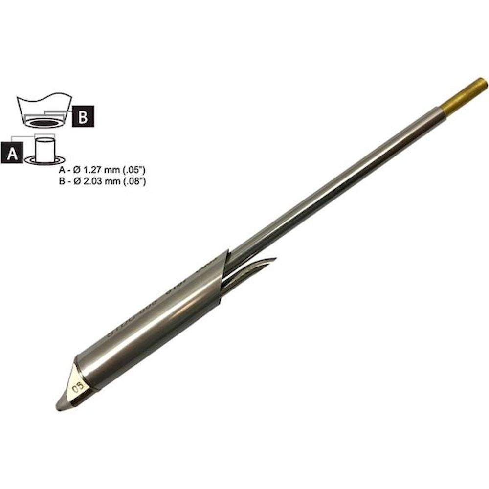 Metcal STDC-005. Entlötspitze für MX-DS1, Serie 600/357 °C, Durchmesser 1,3 mm