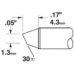 Metcal STTC-115. Soldering tip for device series MX series 700/412 °C, with integrated heating