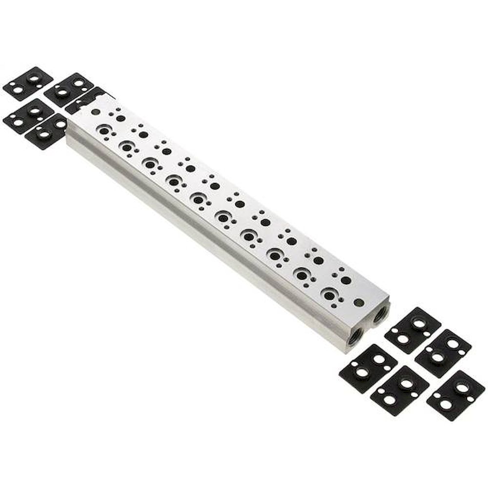 YPC MF1300-10. Reihenleiste (10-fach) für SF1000 (3/2-Wege)