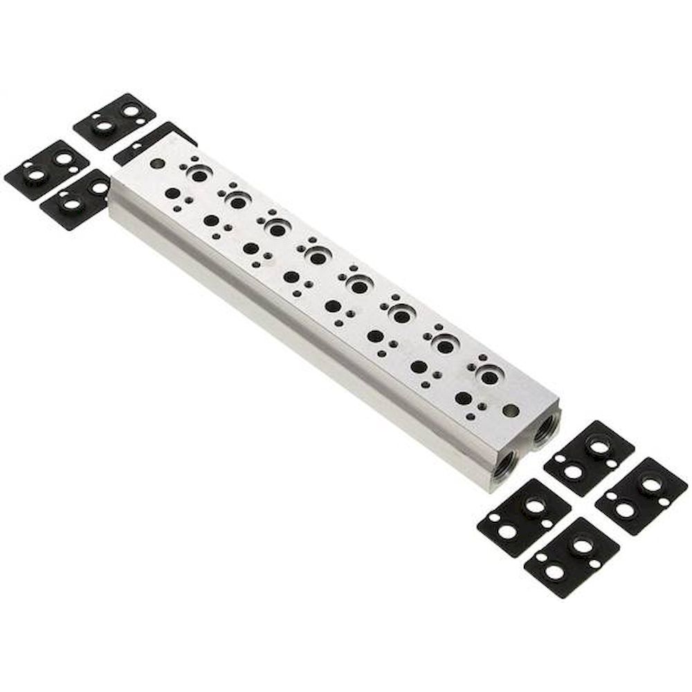 YPC MF1300-8. Reihenleiste (8-fach) für SF1000 (3/2-Wege)