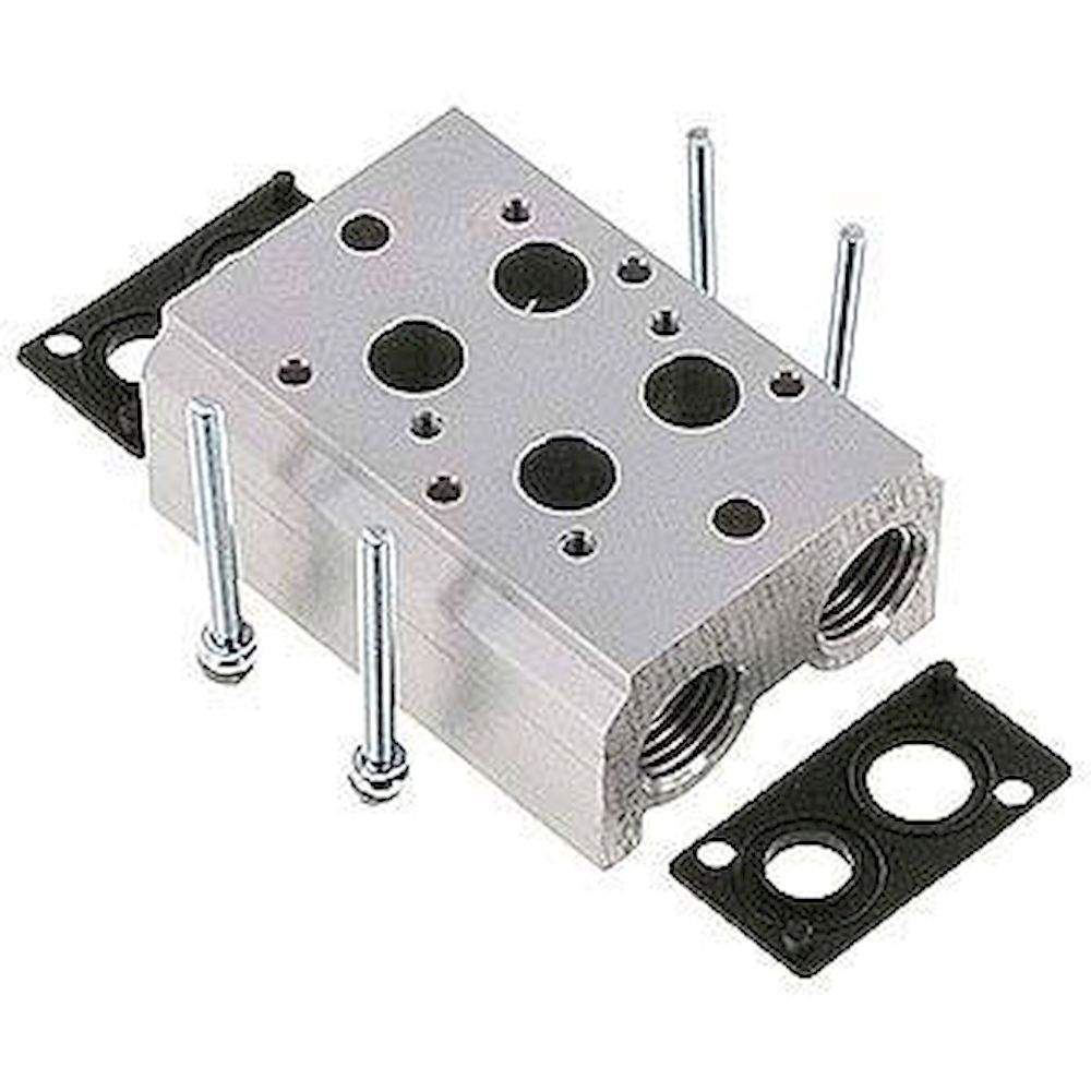 YPC MF2300-2. Reihenleiste (2-fach) für SF2000 (3/2-Wege)