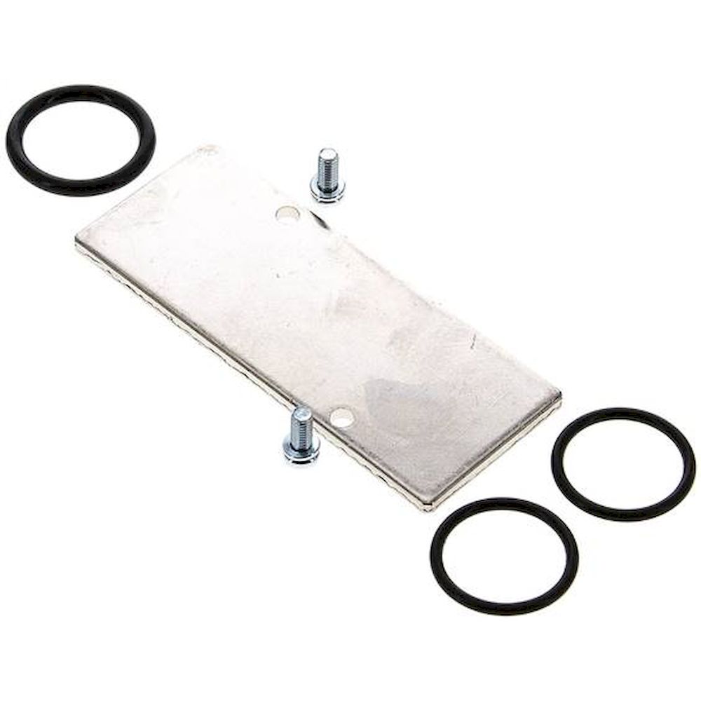 YPC MF6500-BLK. Blindplatte für Reihenleiste MF6500