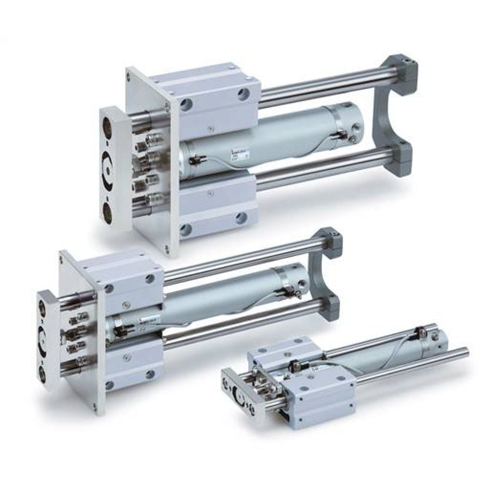 SMC MGCLB50-150. MGCL, Compact Guide Cylinder, Ball Bushing Bearing