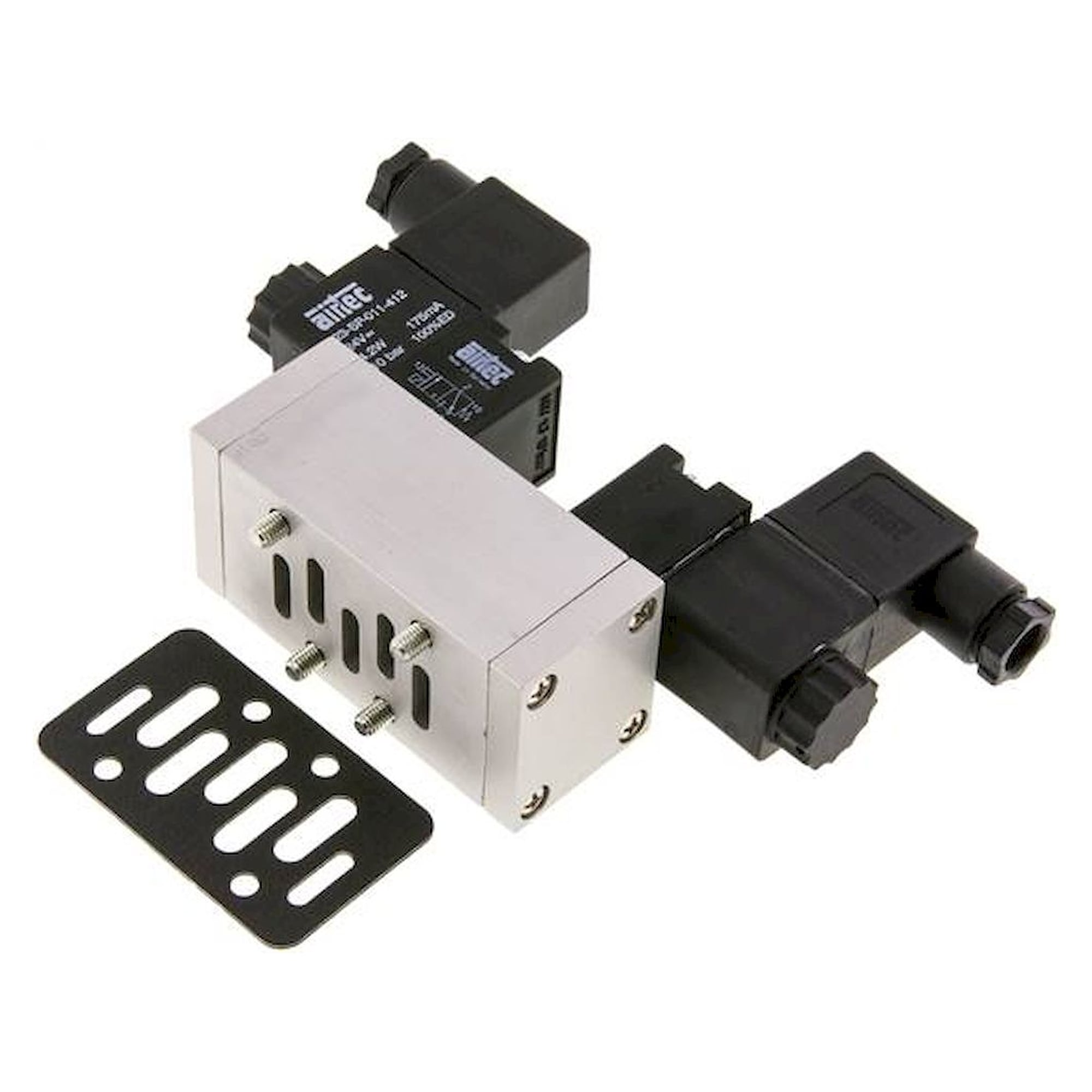 Airtec MI 01520HN 48V=. ISO-Ventil (Größe 1), 5/2-Wege Impulsventil, 48 V DC