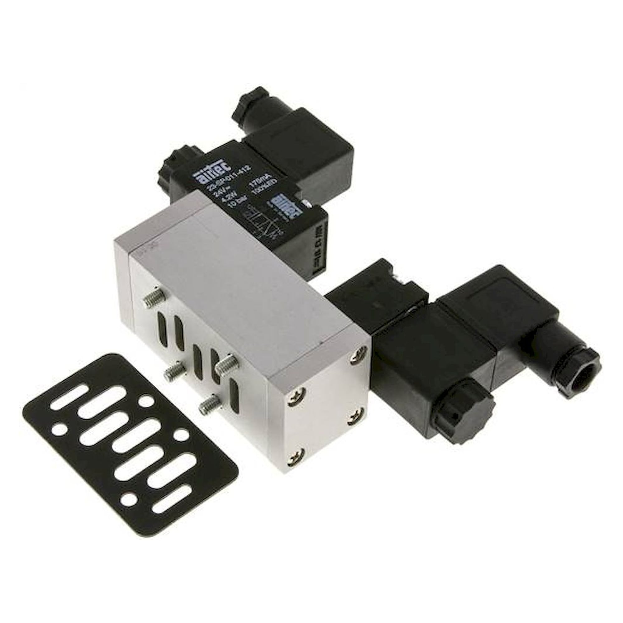 Airtec MI 01530HN 115V. ISO-Ventil (Größe 1), 5/3-Wege Mittelstellung geschlossen, 115 V AC