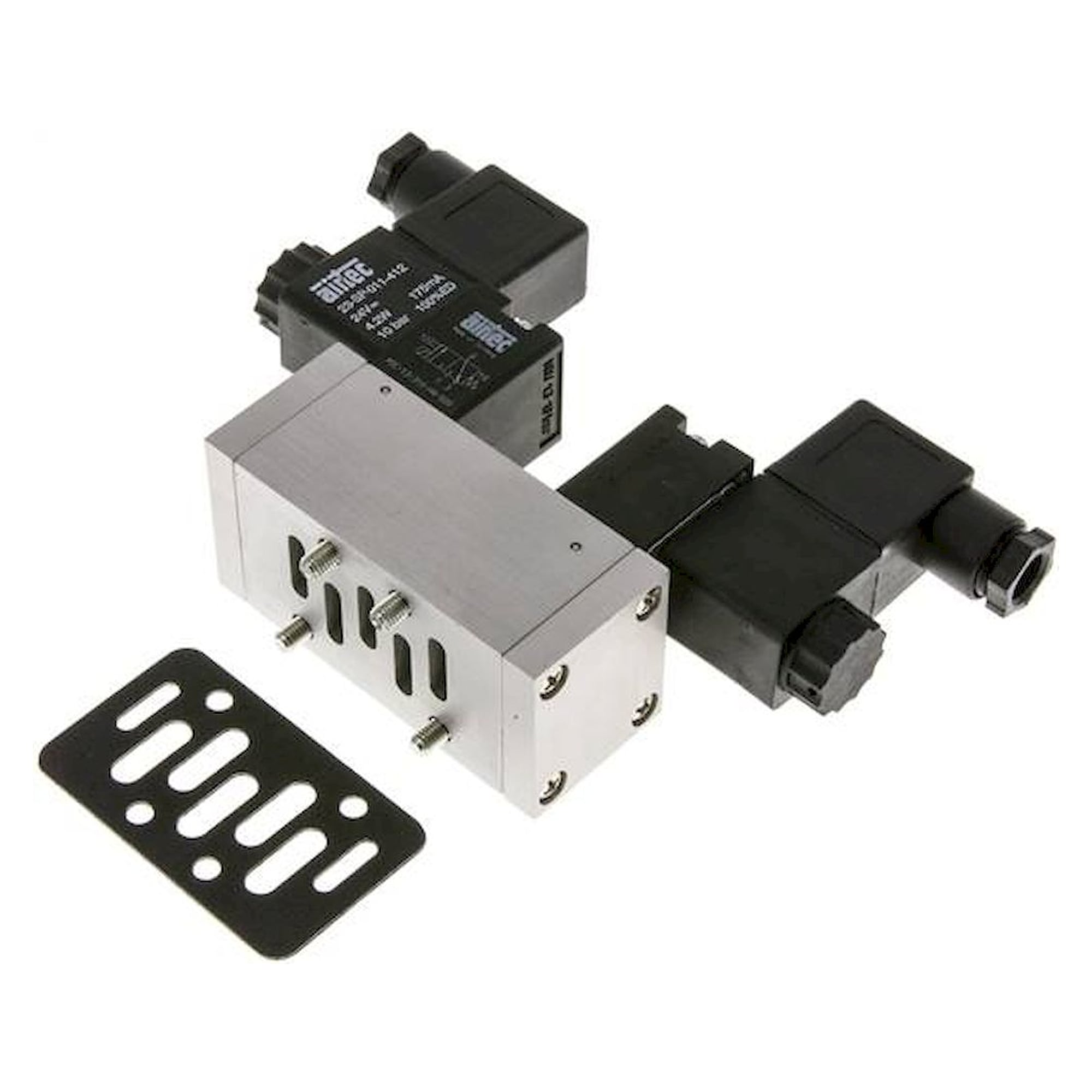 Airtec MI 01533HN 115V. ISO-Ventil (Größe 1), 5/3-Wege Mittelstellung entlüftet, 115 V AC