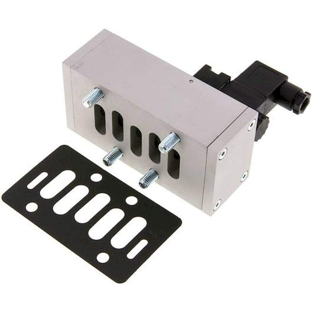 Airtec MI 03510HN 12V=. ISO-Ventil (Größe 3), 5/2-Wege Luftfederrückstellung, 12 V DC