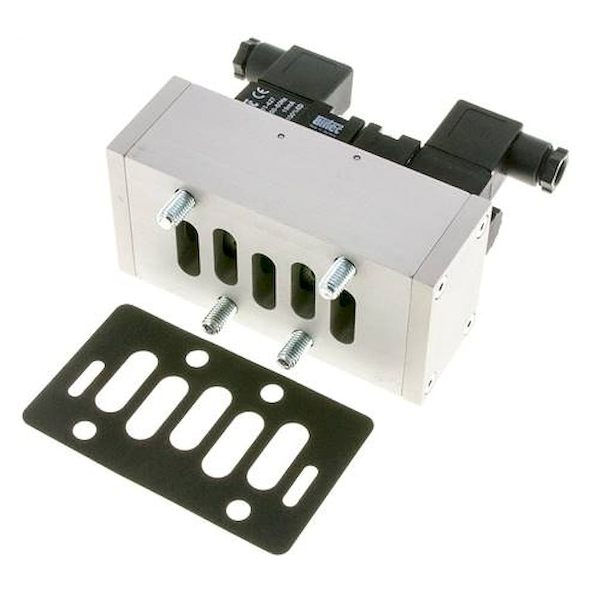 Airtec MI 03530HN 12V=. ISO-Ventil (Größe 3), 5/3-Wege Mittelstellung geschlossen, 12 V DC